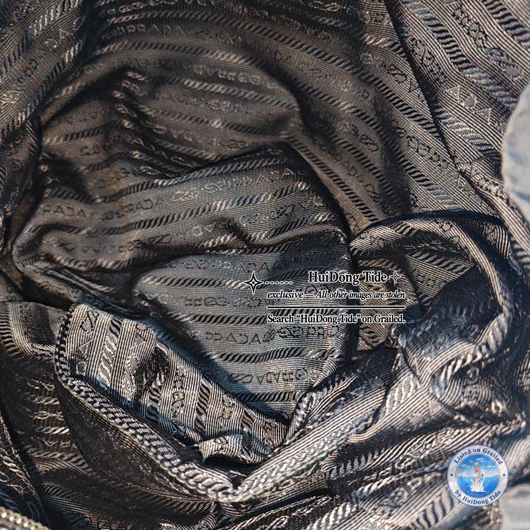 Prada Prada Re-Nylon Logo Backpack Size ONE SIZE Size ONE SIZE - 6 Thumbnail