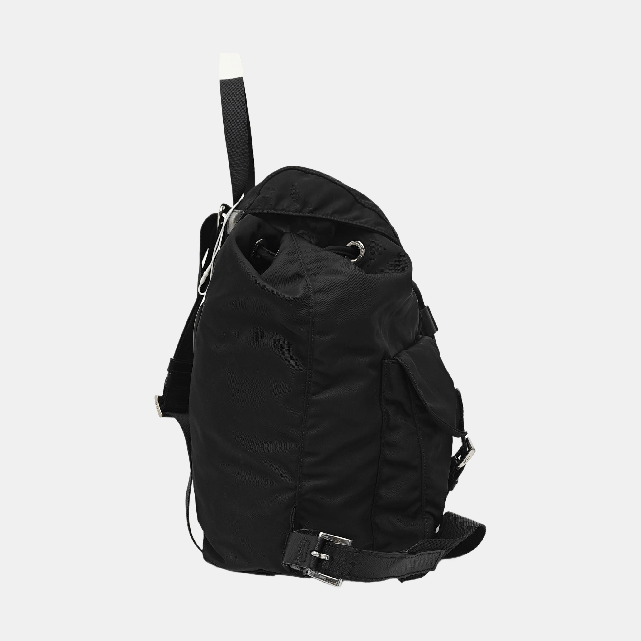 Prada Prada Re-Nylon Logo Backpack Size ONE SIZE Size ONE SIZE - 3 Thumbnail