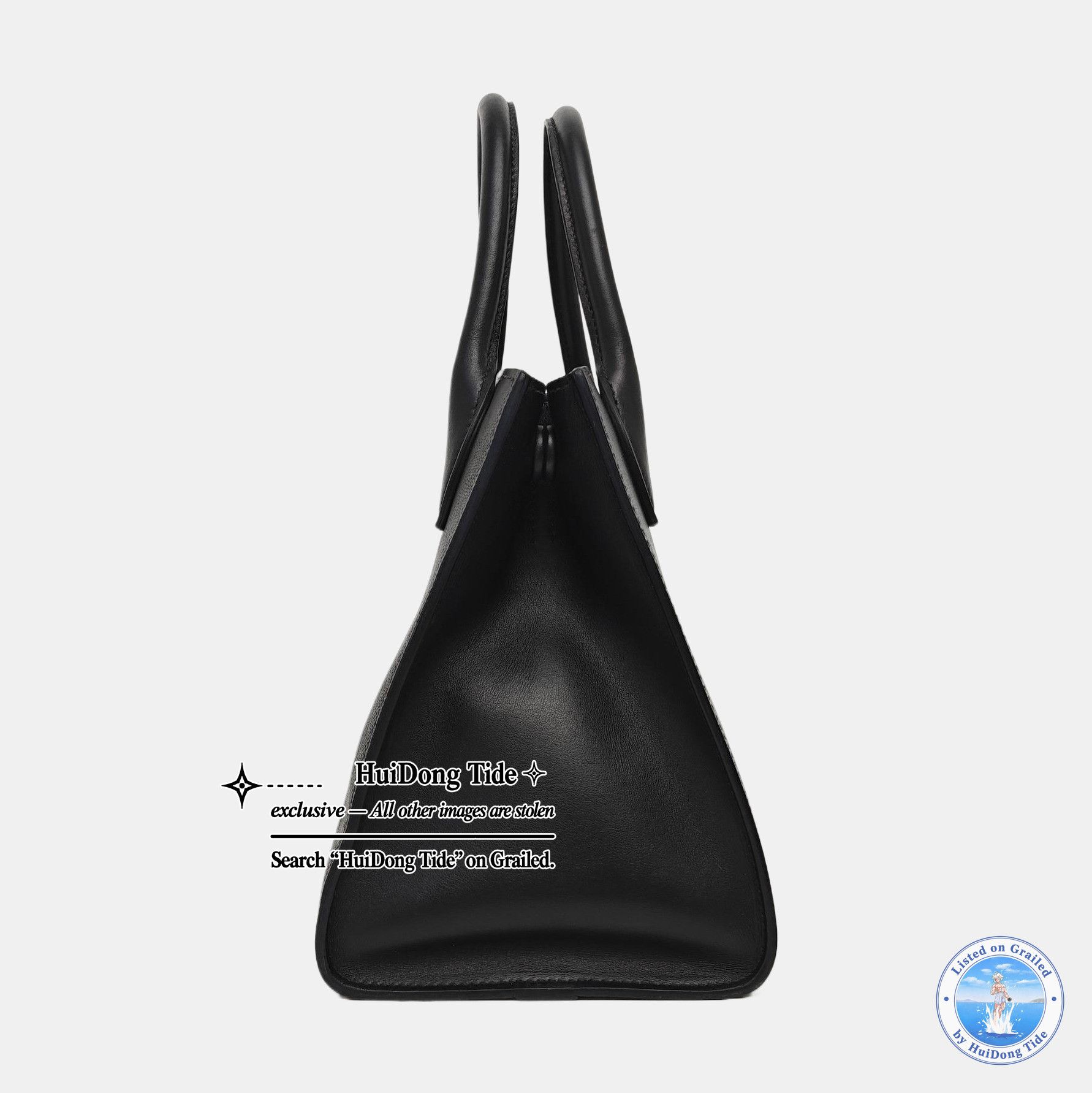 Prada Prada Monochrome Saffiano Leather Handbag Size Small Size ONE SIZE - 3 Thumbnail