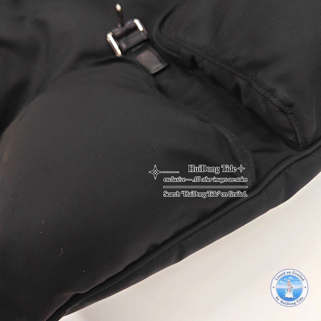 Prada Prada Re-Nylon Logo Backpack Size ONE SIZE - 7 Thumbnail