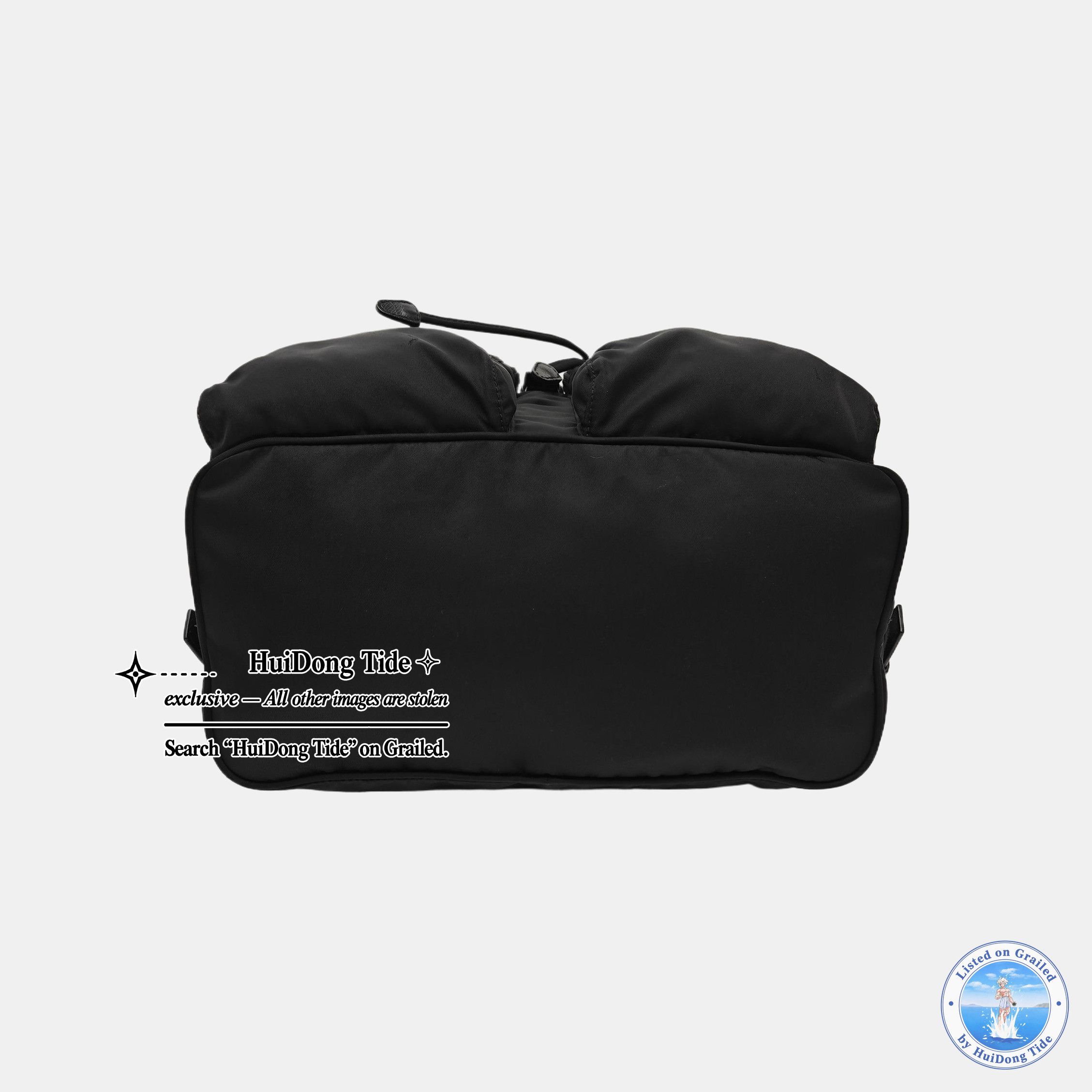 Prada Prada Re-Nylon Logo Backpack Size ONE SIZE - 5 Thumbnail