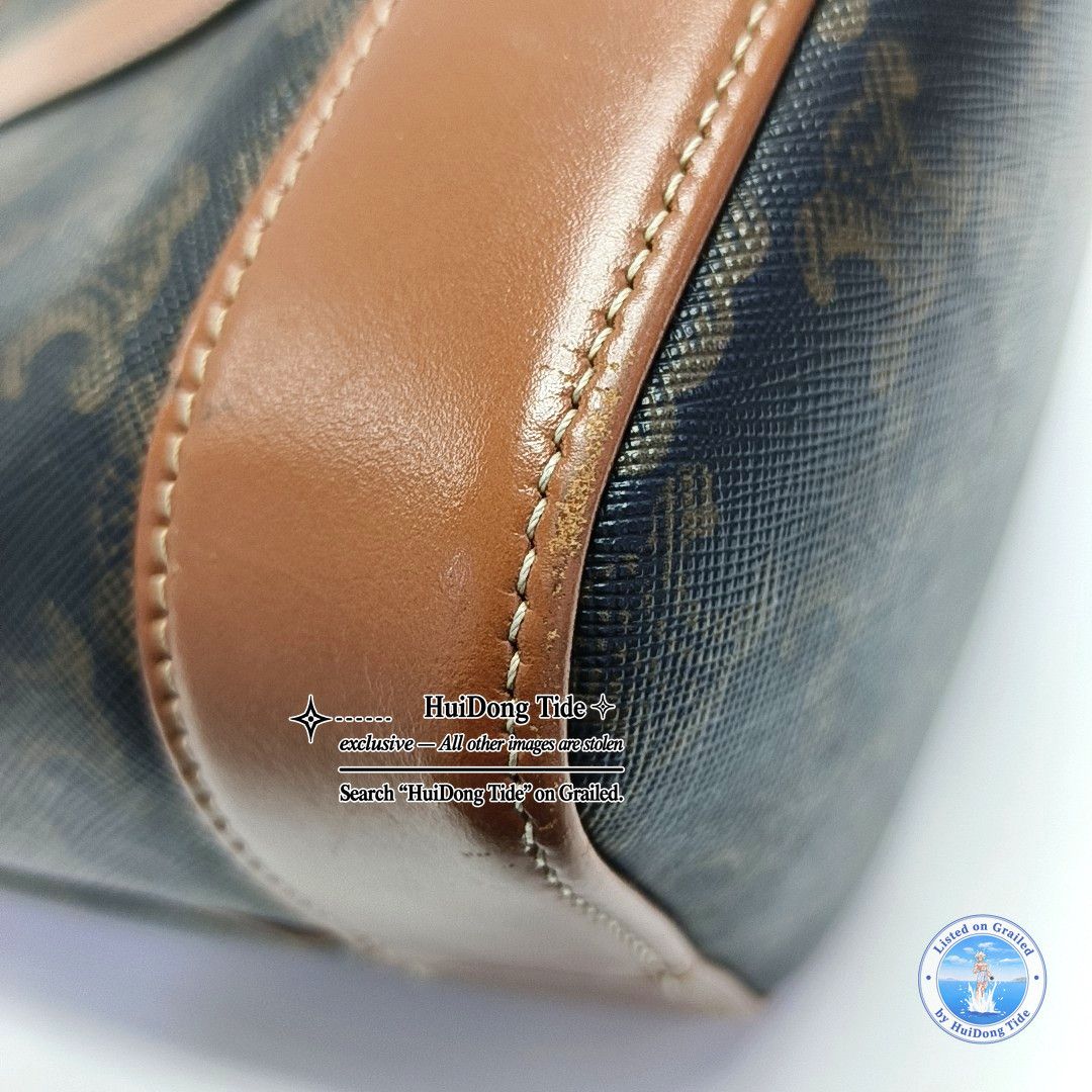 Celine Celine Triomphe Coated Canvas Bucket Bag Size ONE SIZE - 14 Thumbnail