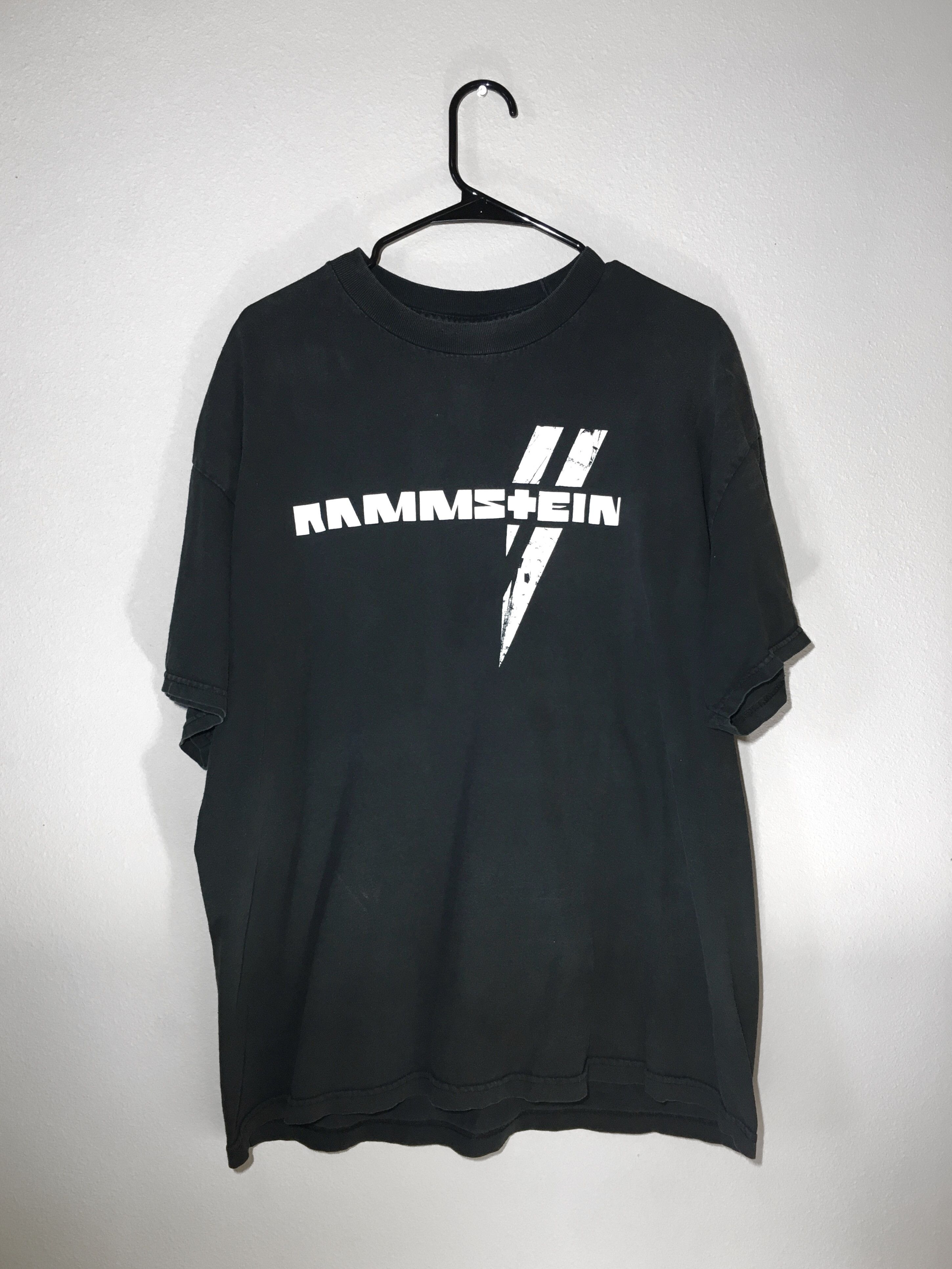 Band Tees × Vintage Rammstein "DU Hast" Size US XL / EU 56 / 4 - 1 Thumbnail