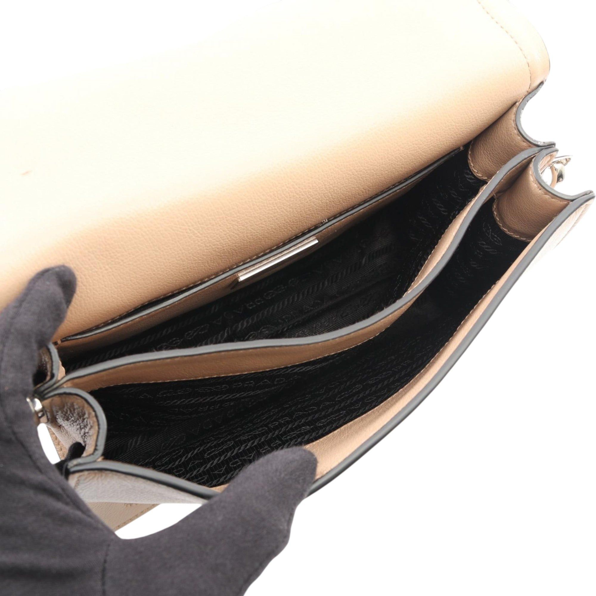 Prada Glace Calf Crossbody Size ONE SIZE - 3 Thumbnail