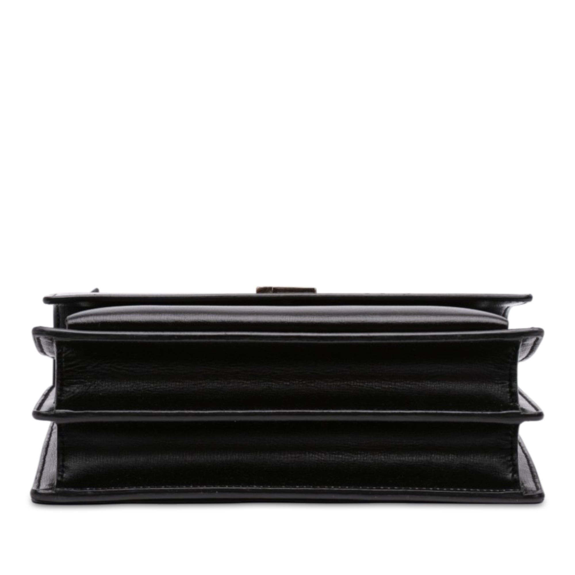 Saint Laurent Paris Calfskin Monogram Sunset Crossbody Size ONE SIZE - 3 Thumbnail