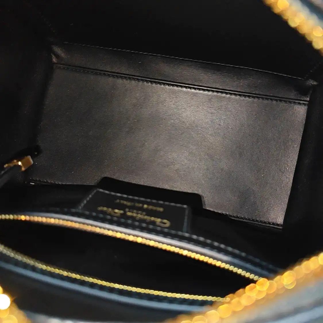Dior DIOR Groove black cowhide leather rattan plaid quilted Boston bag shoulder bag h Size ONE SIZE - 7 Thumbnail