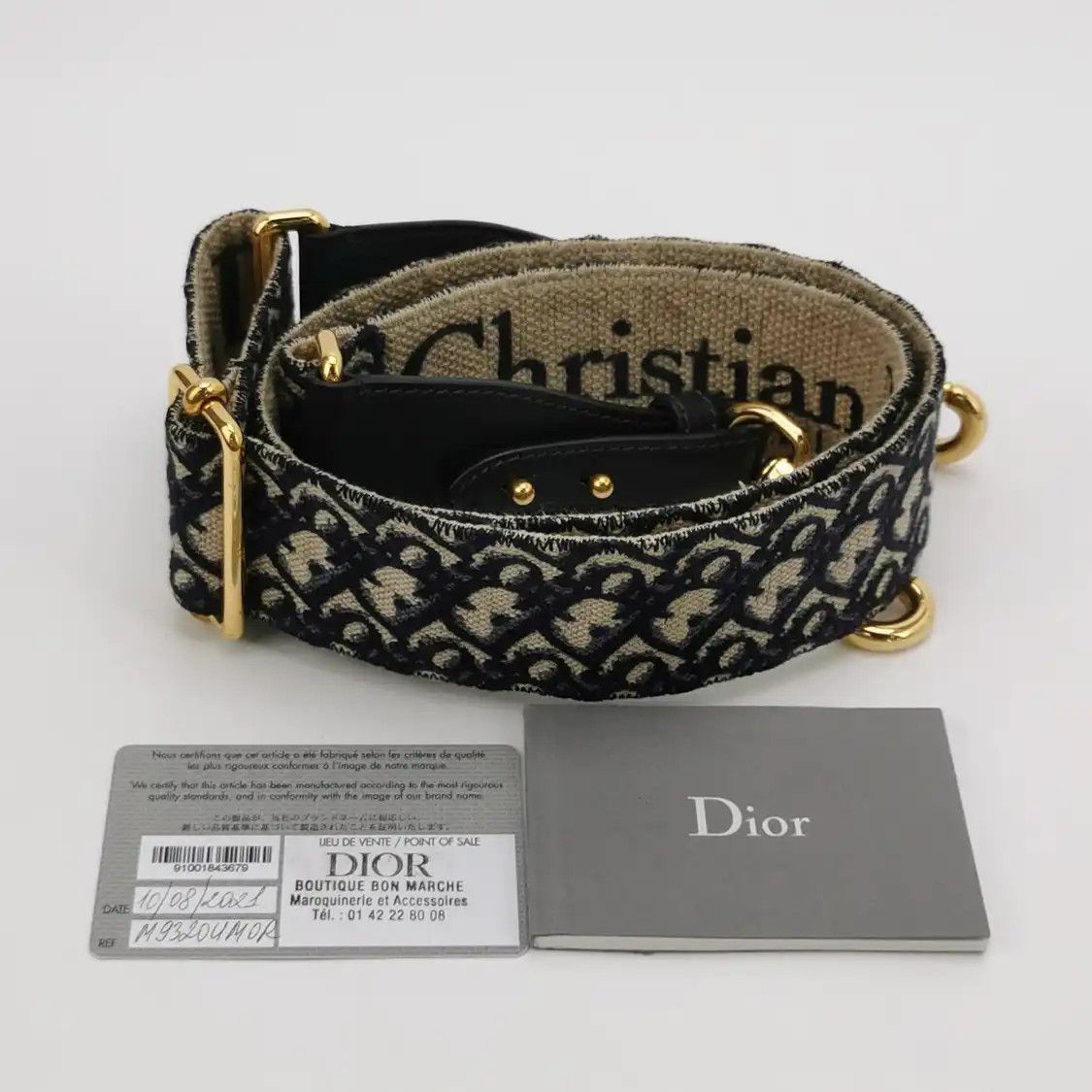 Dior DIOR Bobby Large khaki cowhide leather monogram shoulder bag Size ONE SIZE - 9 Thumbnail