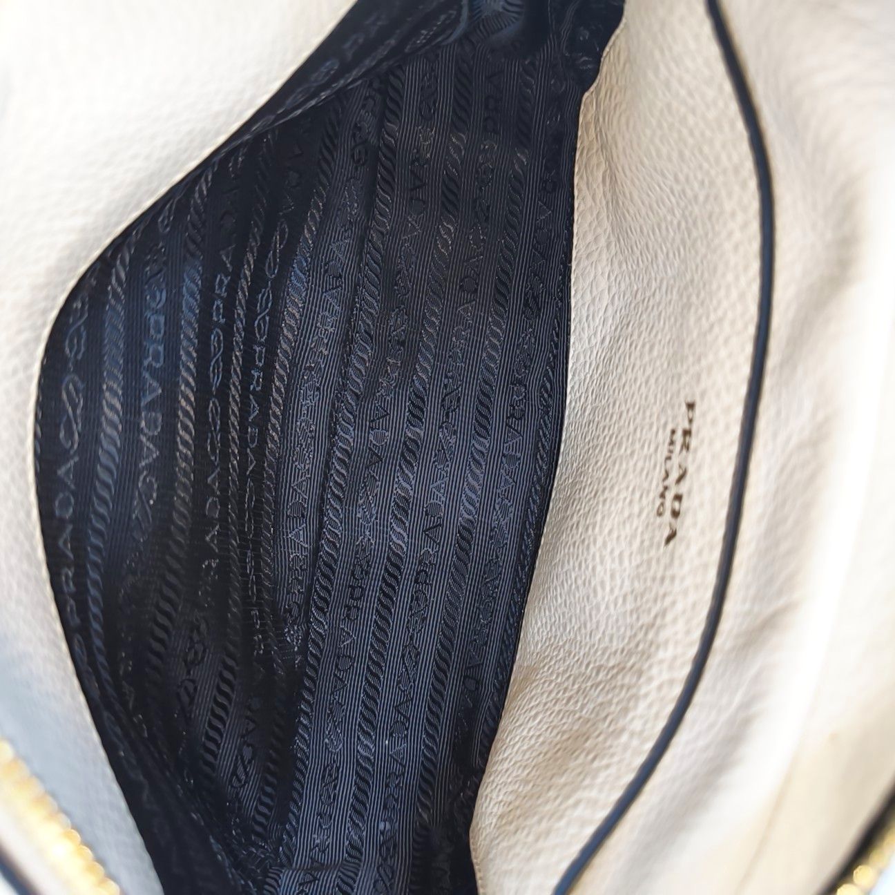 Prada Prada Leather Shoulder Bag Size ONE SIZE - 6 Thumbnail