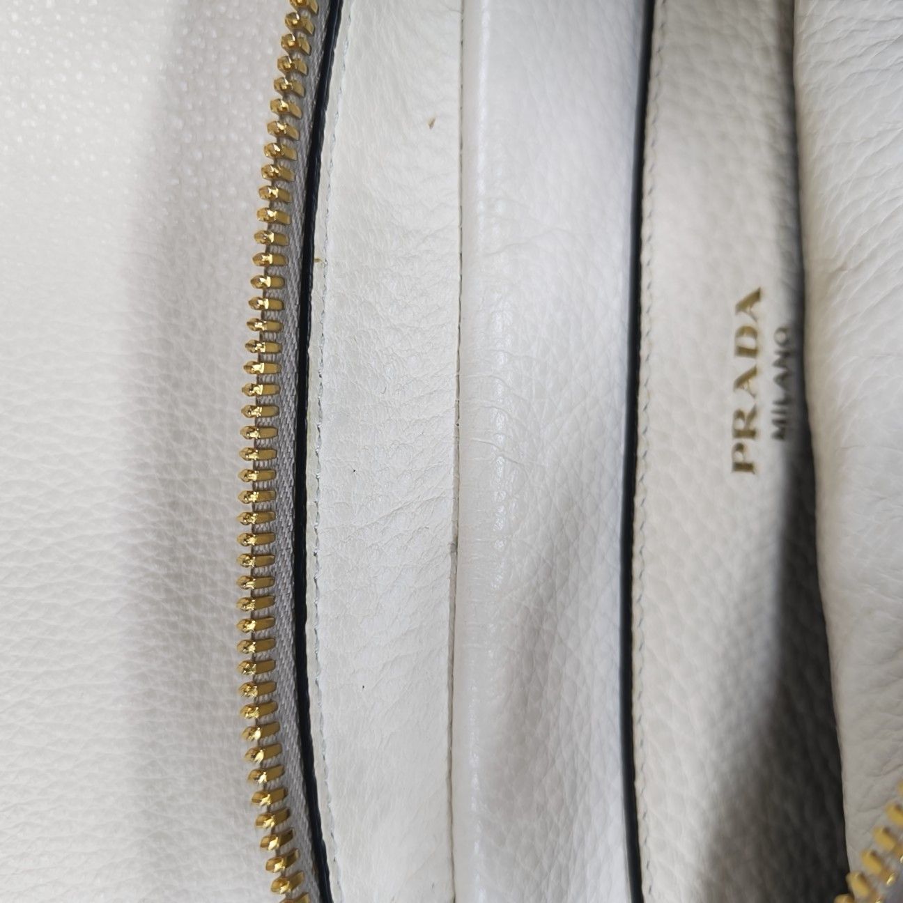 Prada Prada Leather Shoulder Bag Size ONE SIZE - 13 Thumbnail