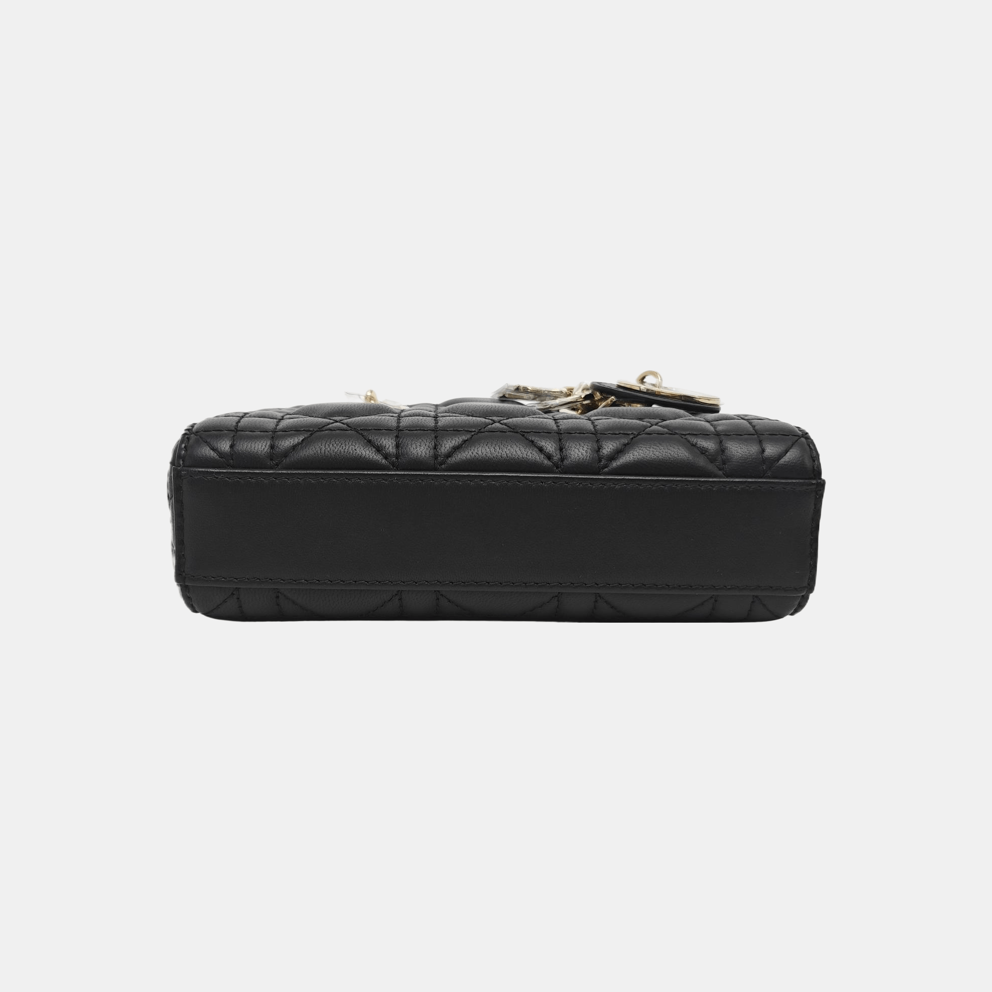 Dior Dior Lady D-Joy Micro Black Quilted Lambskin Bag Size ONE SIZE - 6 Thumbnail
