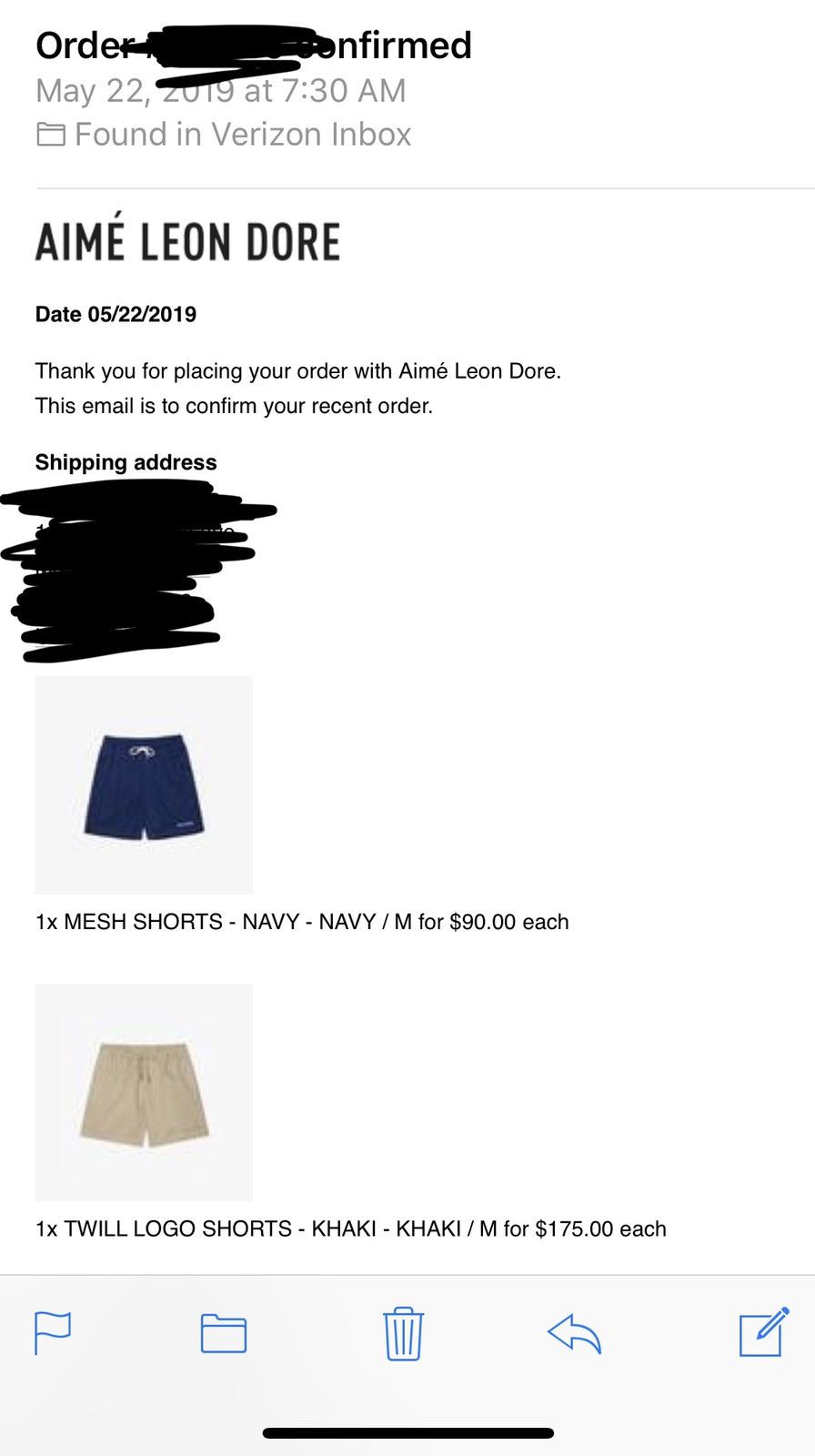 Aime Leon Dore Aime Leon Dore Mesh Shorts Size US 32 / EU 48 - 6 Thumbnail