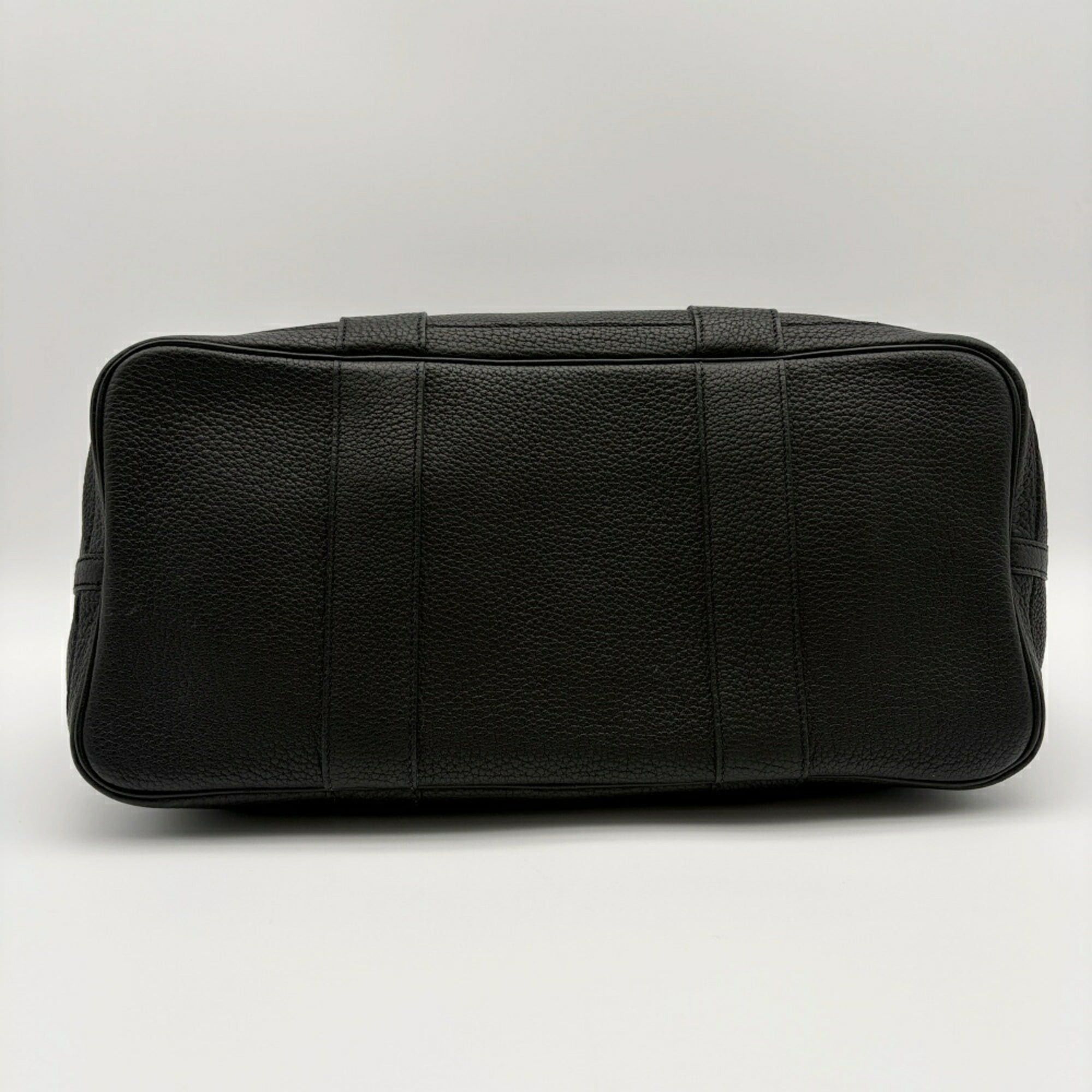 Hermes Hermes Garden PM Tote Bag, Togo Leather, Black Calfskin, □L Stamp Size ONE SIZE - 8 Thumbnail