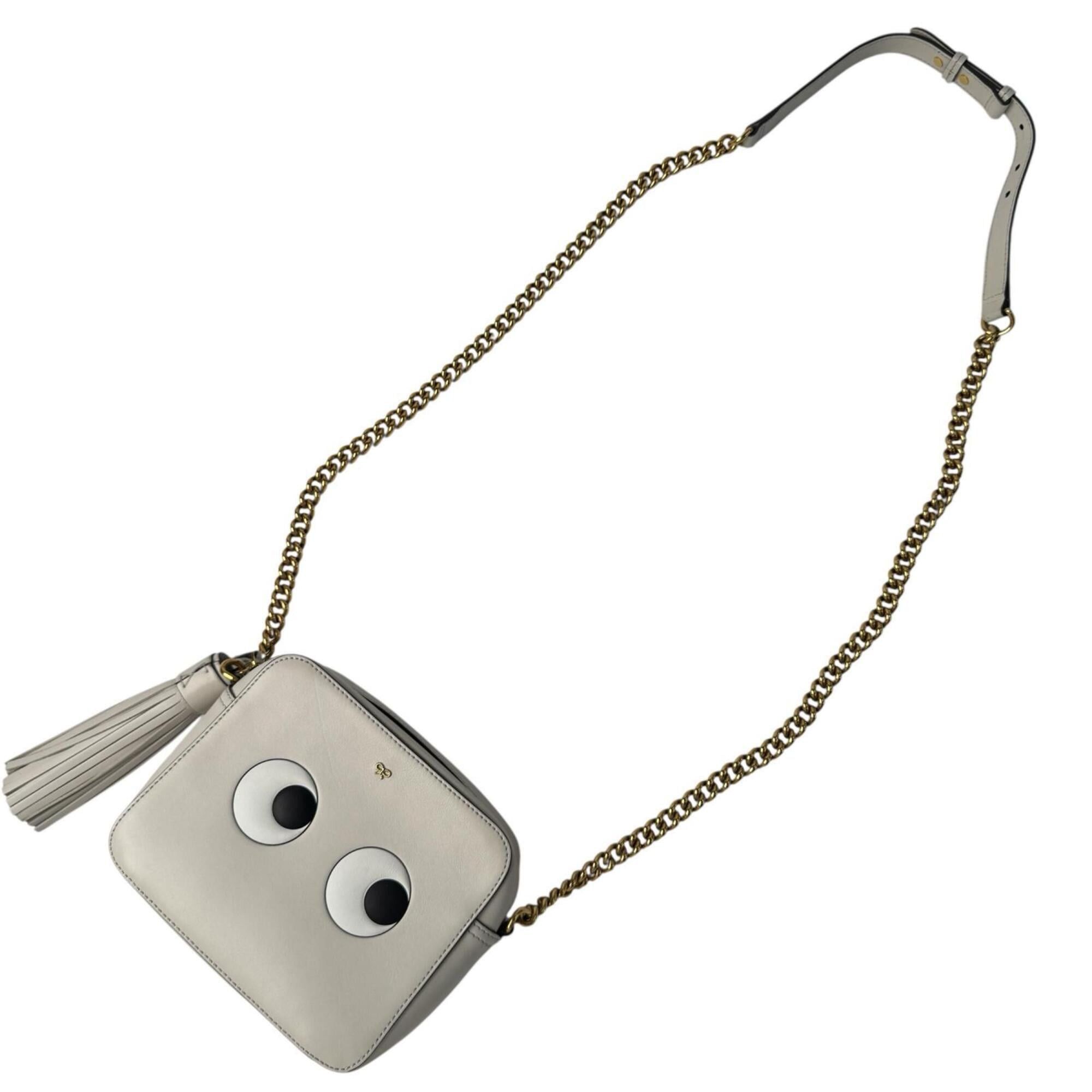 Anya Hindmarch Anya Hindmarch Eyes Chain Shoulder Bag, Crossbody Bag for Women Size ONE SIZE - 2 Thumbnail