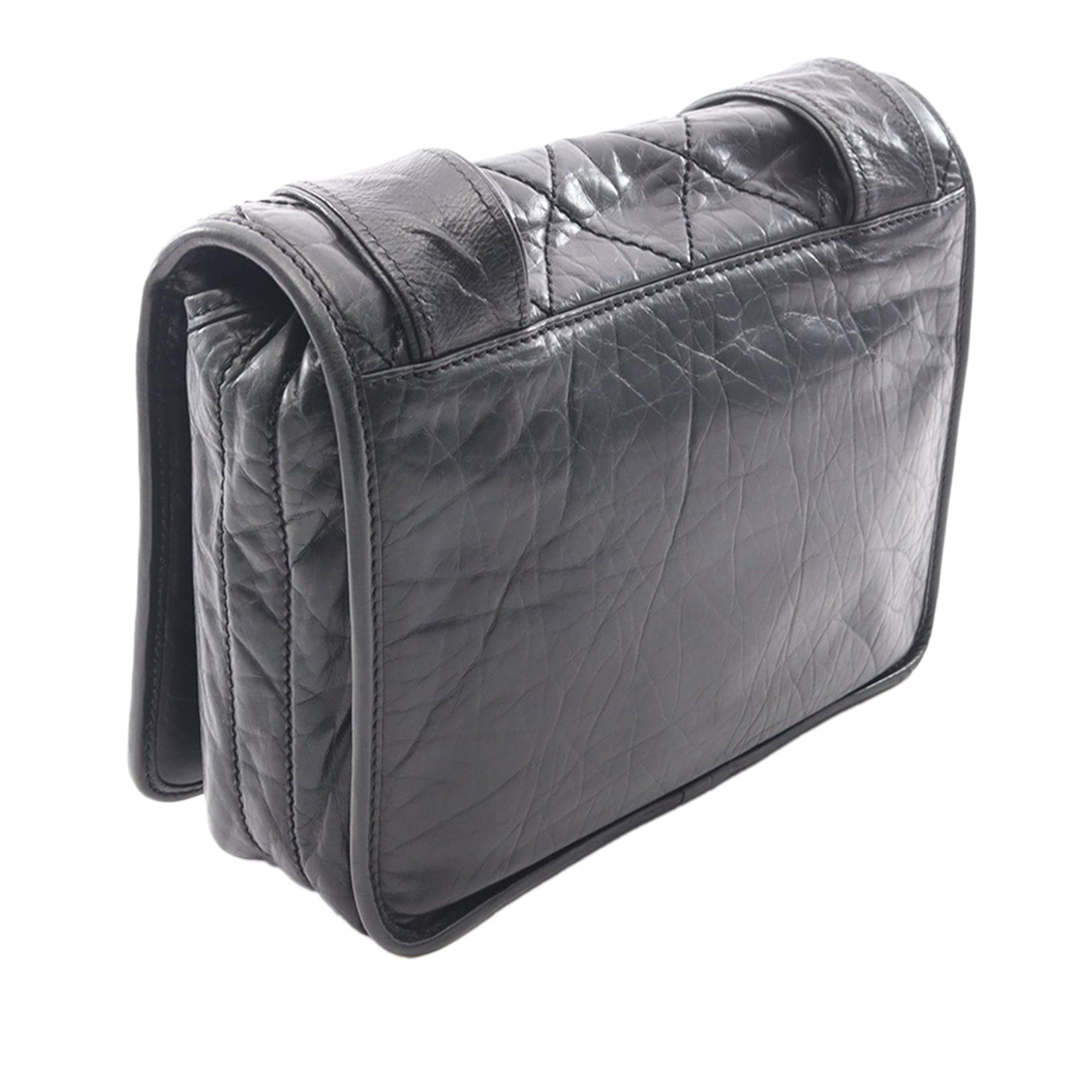 Chanel CC Aged Calfskin Logo Flap Messenger Bag Size ONE SIZE - 2 Thumbnail