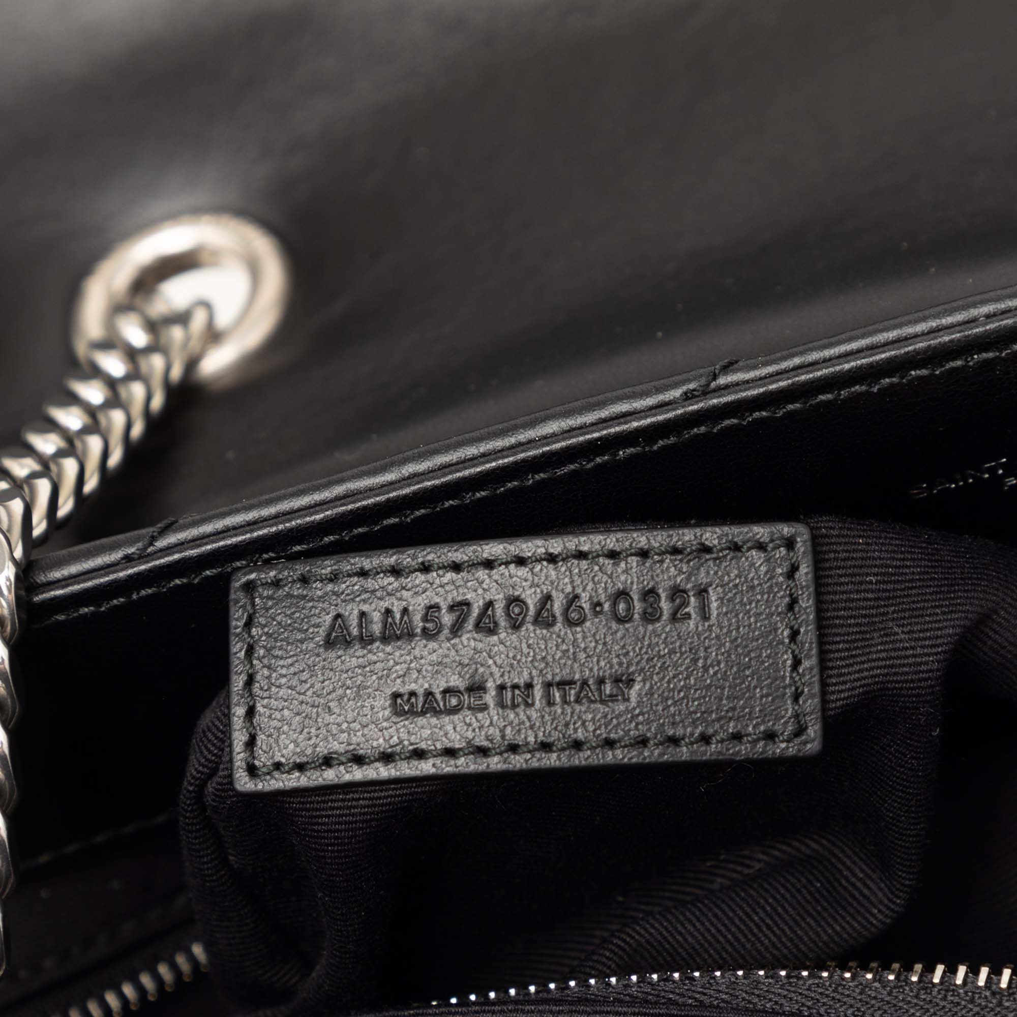 Saint Laurent Paris Matelasse Calfskin Monogram LouLou Shoulder Bag Size ONE SIZE - 6 Thumbnail