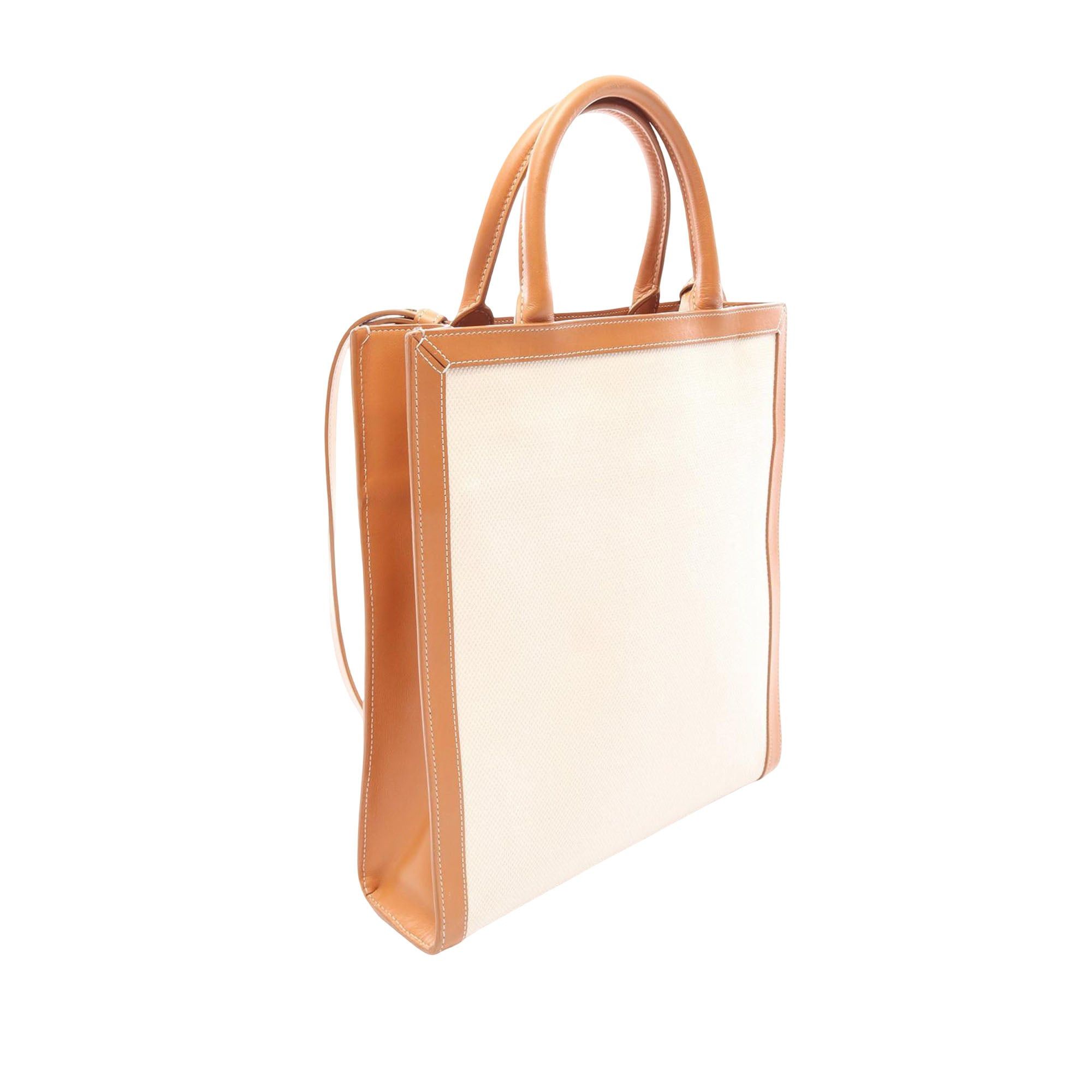 Celine Canvas Vertical Cabas Satchel Size ONE SIZE - 2 Thumbnail