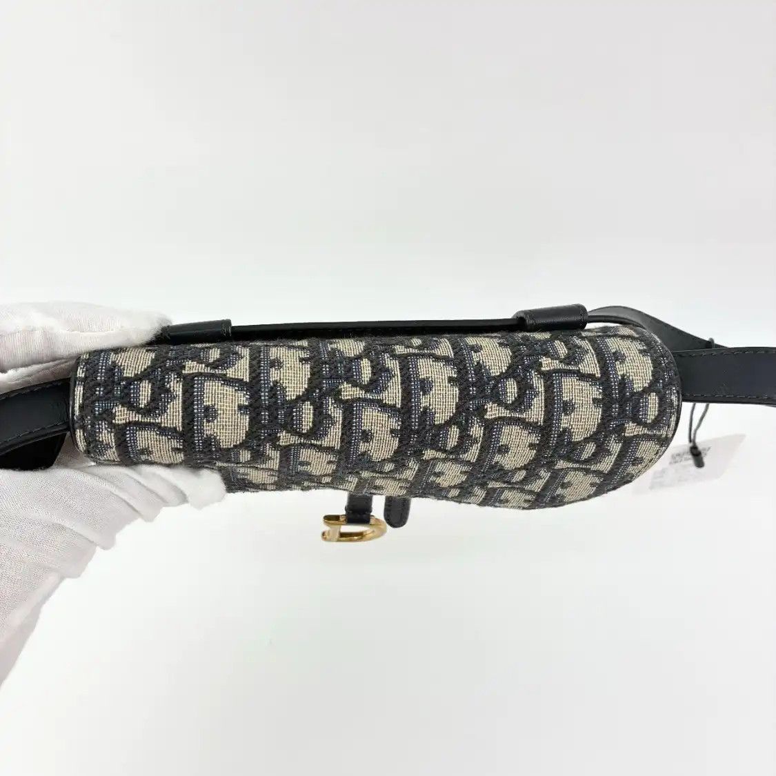 Dior DIOR Saddle green canvas monogram jacquard saddle bag shoulder bag detachable st Size ONE SIZE - 8 Thumbnail