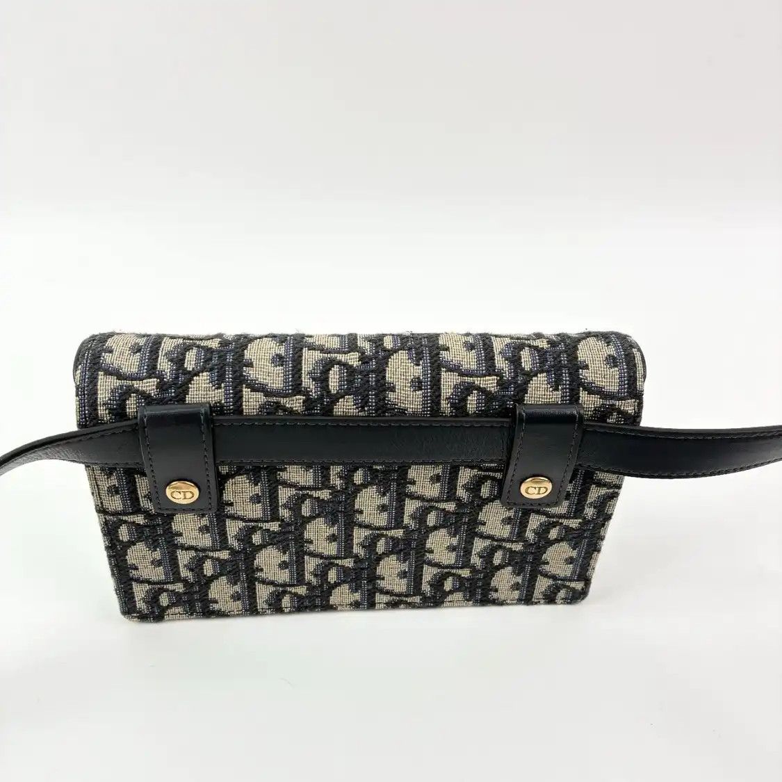 Dior DIOR Saddle green canvas monogram jacquard saddle bag shoulder bag detachable st Size ONE SIZE - 2 Thumbnail