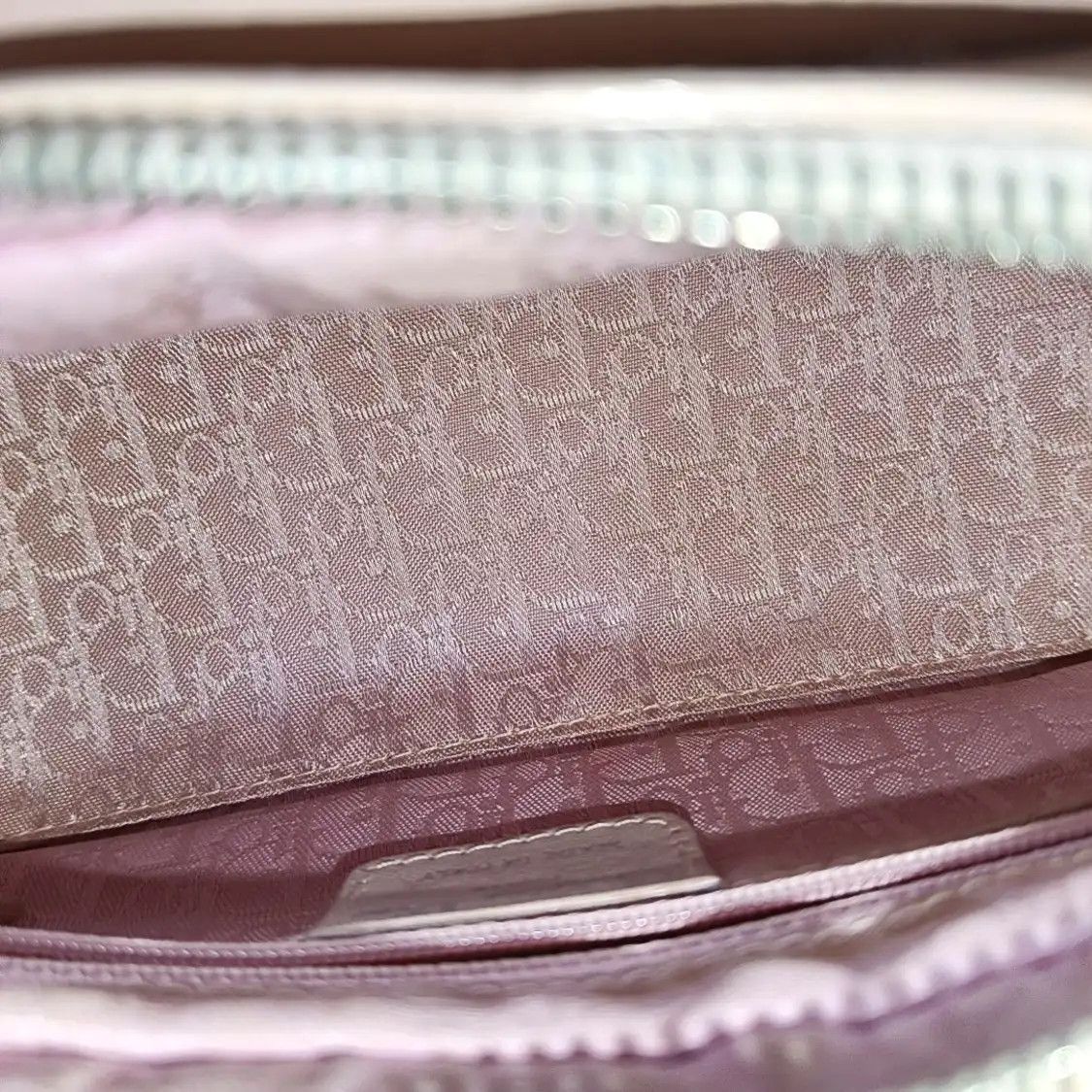Dior DIOR Lady D-Joy Medium pink cowhide leather rattan plaid cutout Lady Dior bag sh Size ONE SIZE - 14 Thumbnail