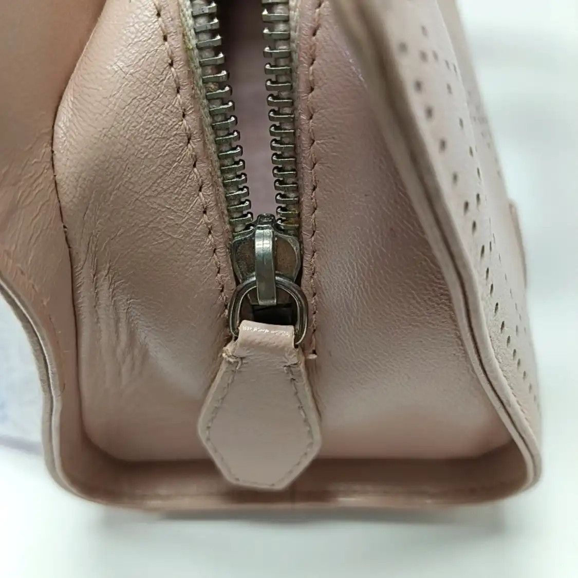 Dior DIOR Lady D-Joy Medium pink cowhide leather rattan plaid cutout Lady Dior bag sh Size ONE SIZE - 15 Thumbnail