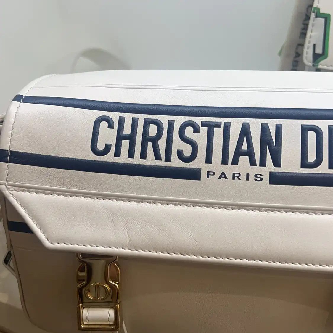 Dior DIOR Diorcamp Small white cowhide leather crossbody bag Size ONE SIZE - 11 Thumbnail