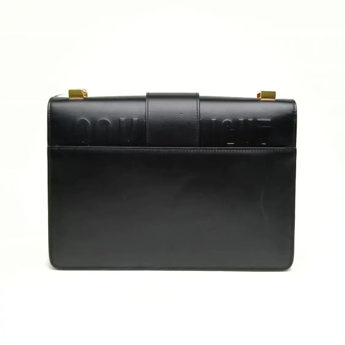 Dior DIOR 30 Montaigne black cowhide leather Montaigne bag crossbody bag gold hardwar Size ONE SIZE - 3 Thumbnail
