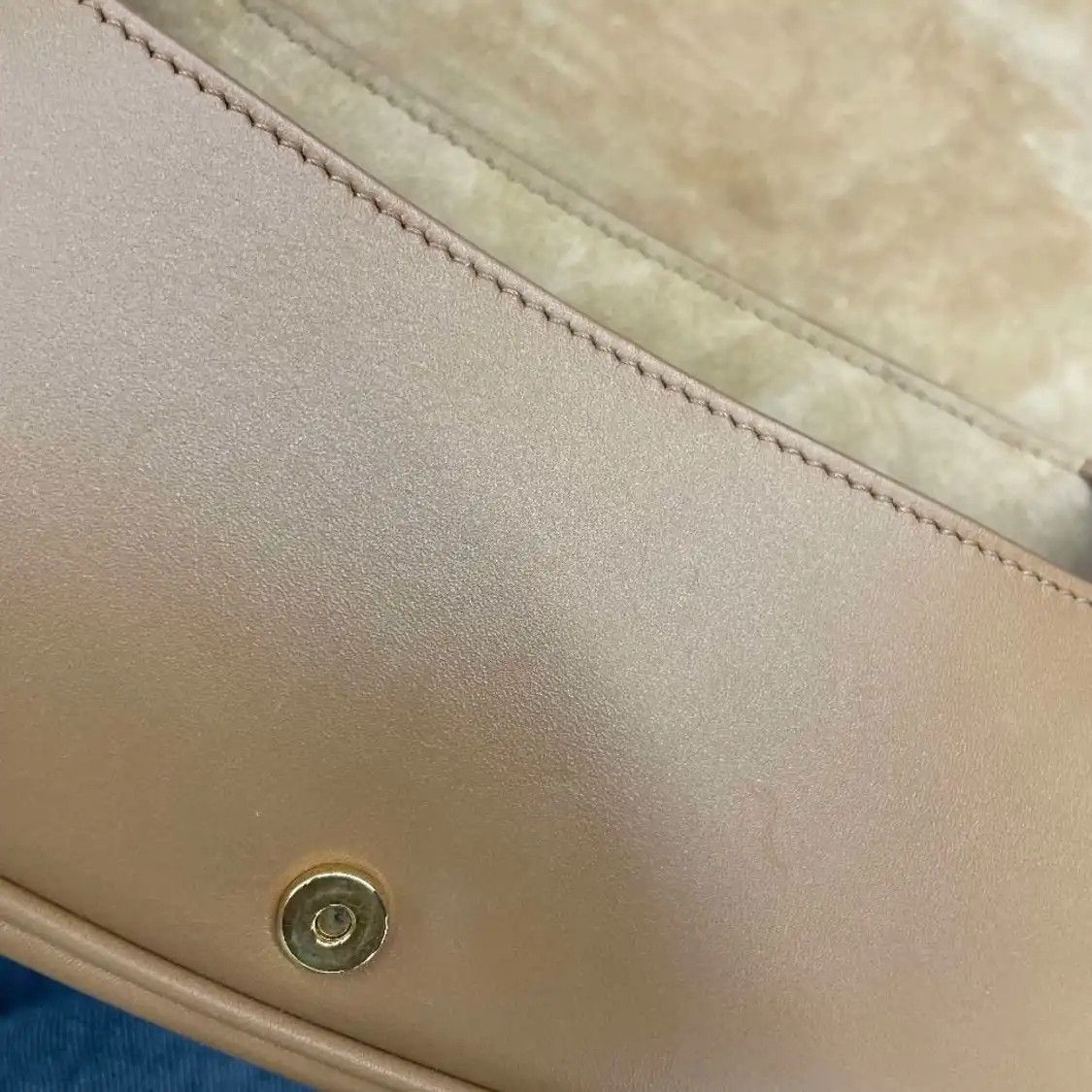 Dior DIOR Bobby brown cowhide leather shoulder bag detachable strap Size ONE SIZE - 9 Thumbnail