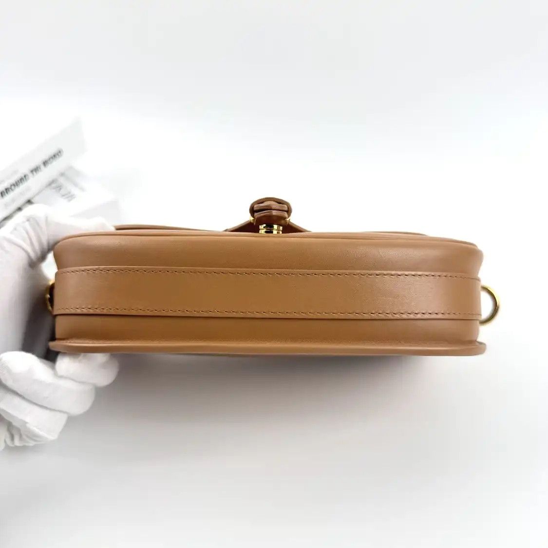 Dior DIOR Bobby brown cowhide leather shoulder bag detachable strap Size ONE SIZE - 5 Thumbnail
