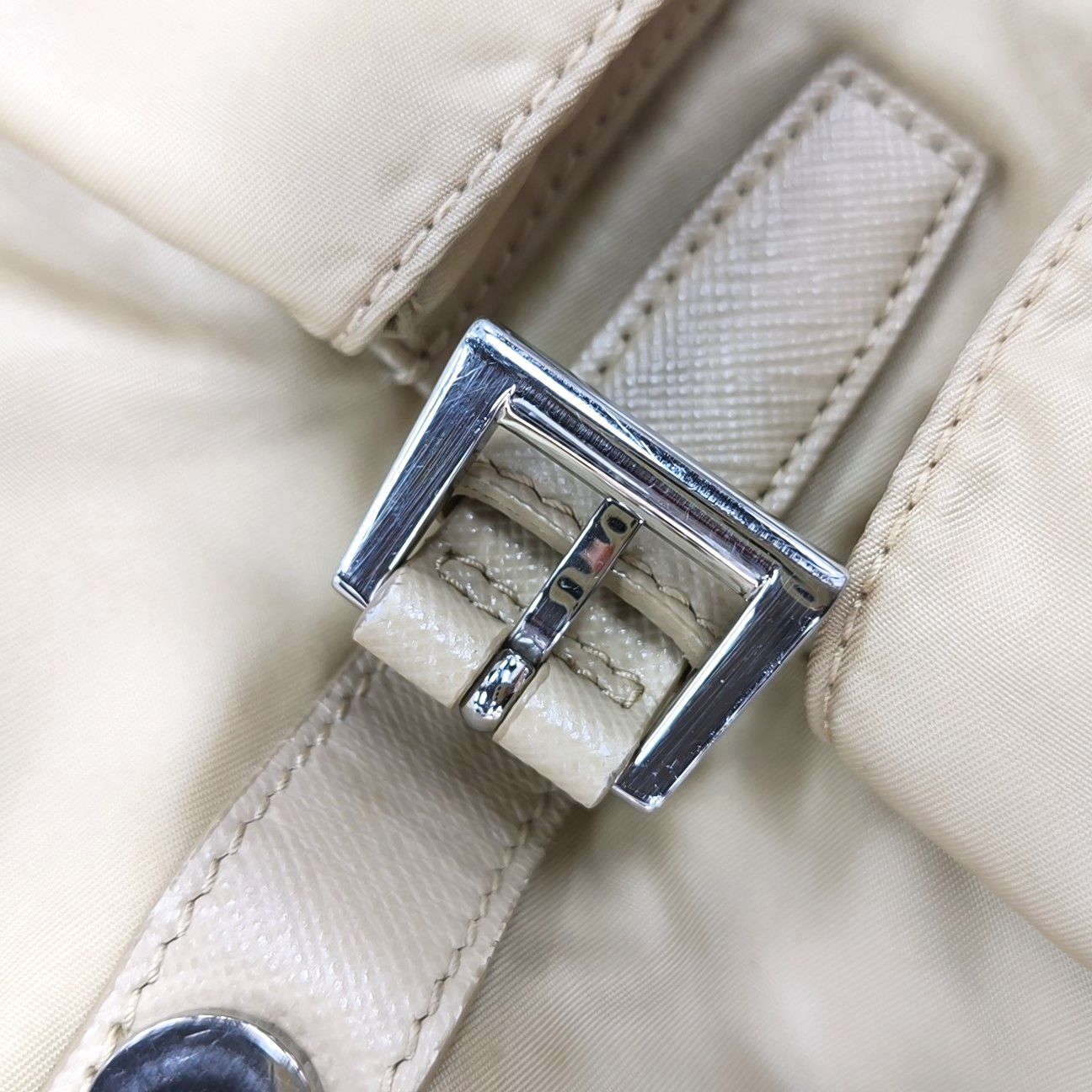 Prada Prada Nylon Logo Backpack Size ONE SIZE Size ONE SIZE - 8 Thumbnail
