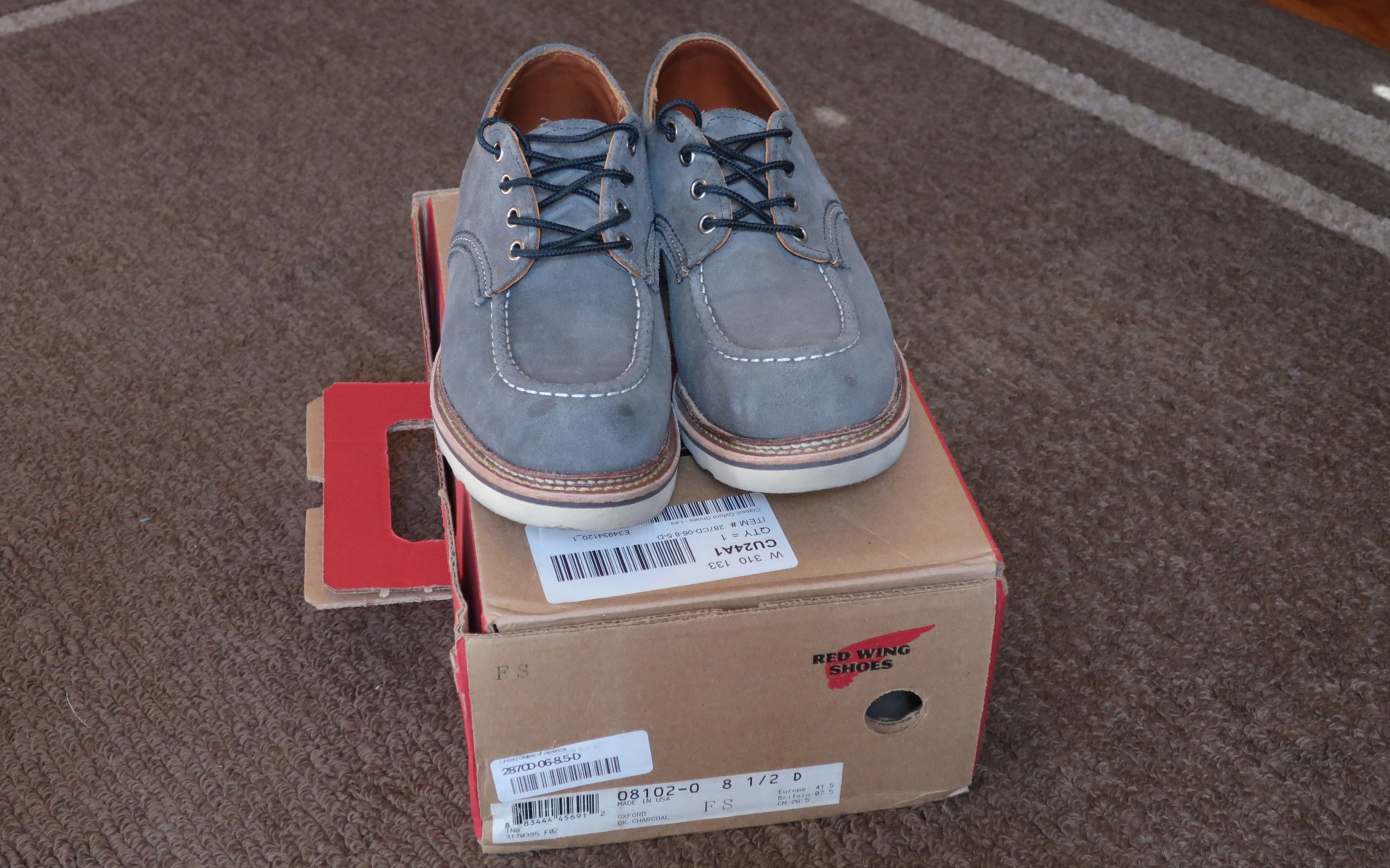 Red Wing Red wing 8102 moc toe Oxford, factory 2nds | Grailed