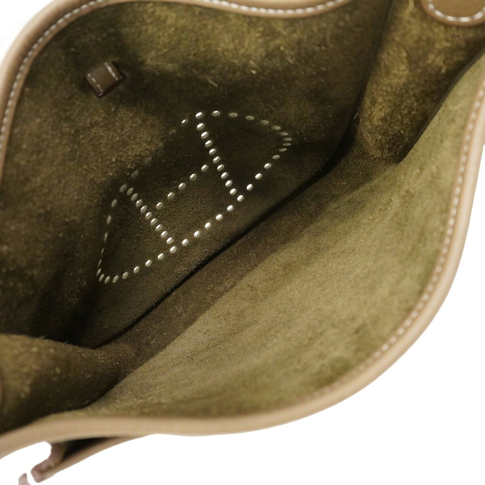 Hermes Hermes Evelyne 23 Shoulder Bag, Taurillon Clemence Leather, Etoile (G stamp), Ladies'. Size ONE SIZE - 3 Thumbnail