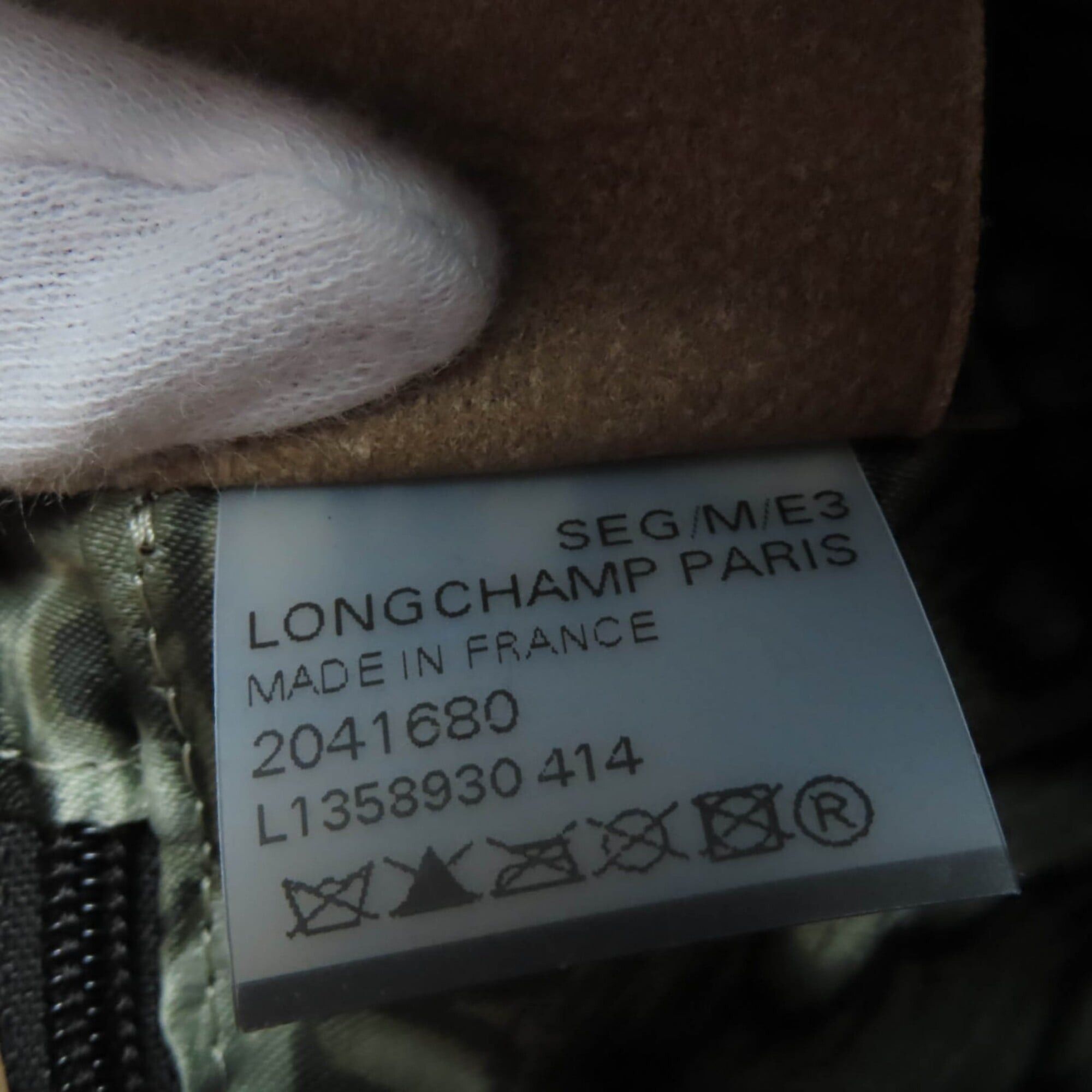 Longchamp Longchamp Amazone Chain 2-Way Leather Handbag/Shoulder Bag, Brown, with Dust Made in France, Women's Size ONE SIZE - 12 Thumbnail
