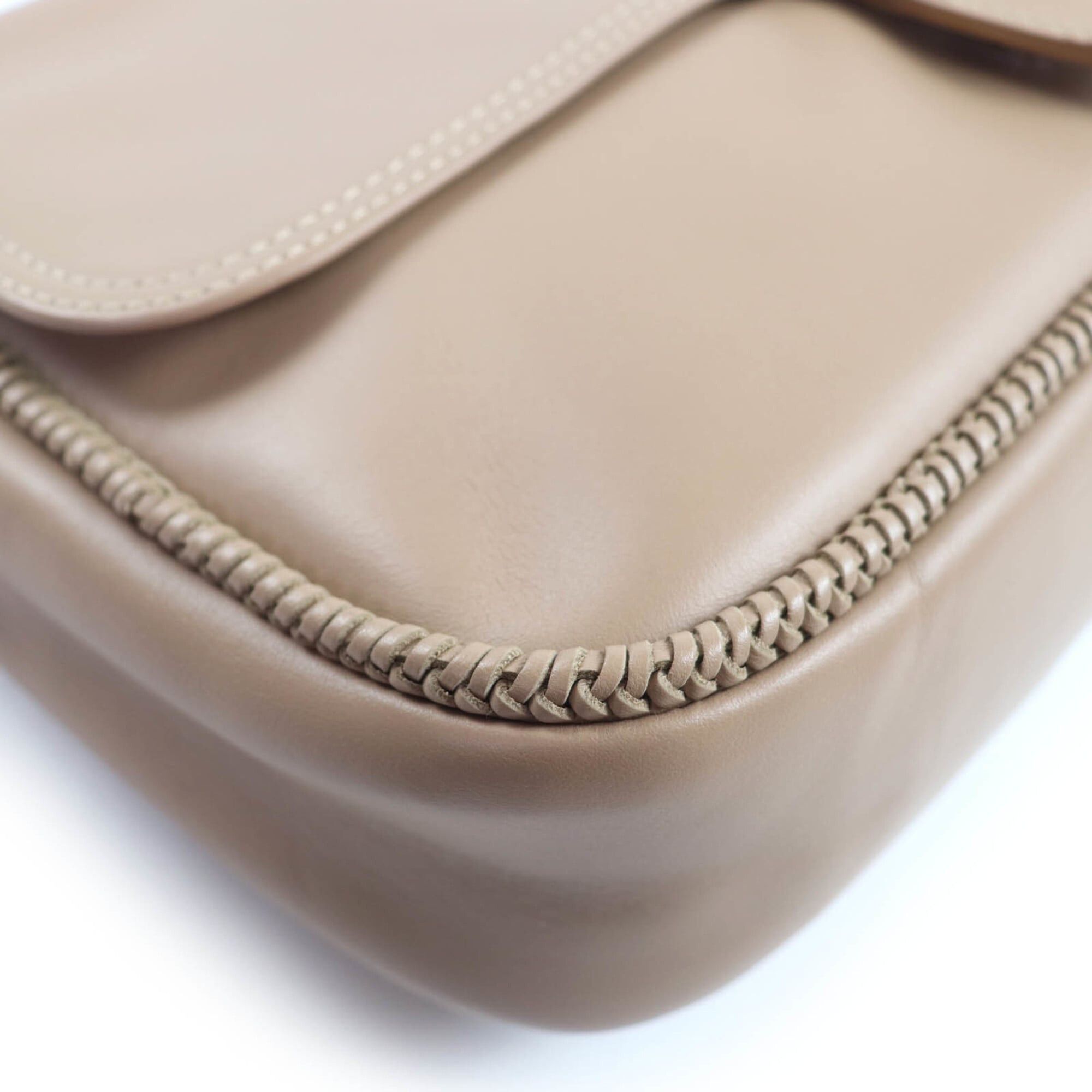 Longchamp Longchamp Amazone Chain 2-Way Leather Handbag/Shoulder Bag, Brown, with Dust Made in France, Women's Size ONE SIZE - 7 Thumbnail