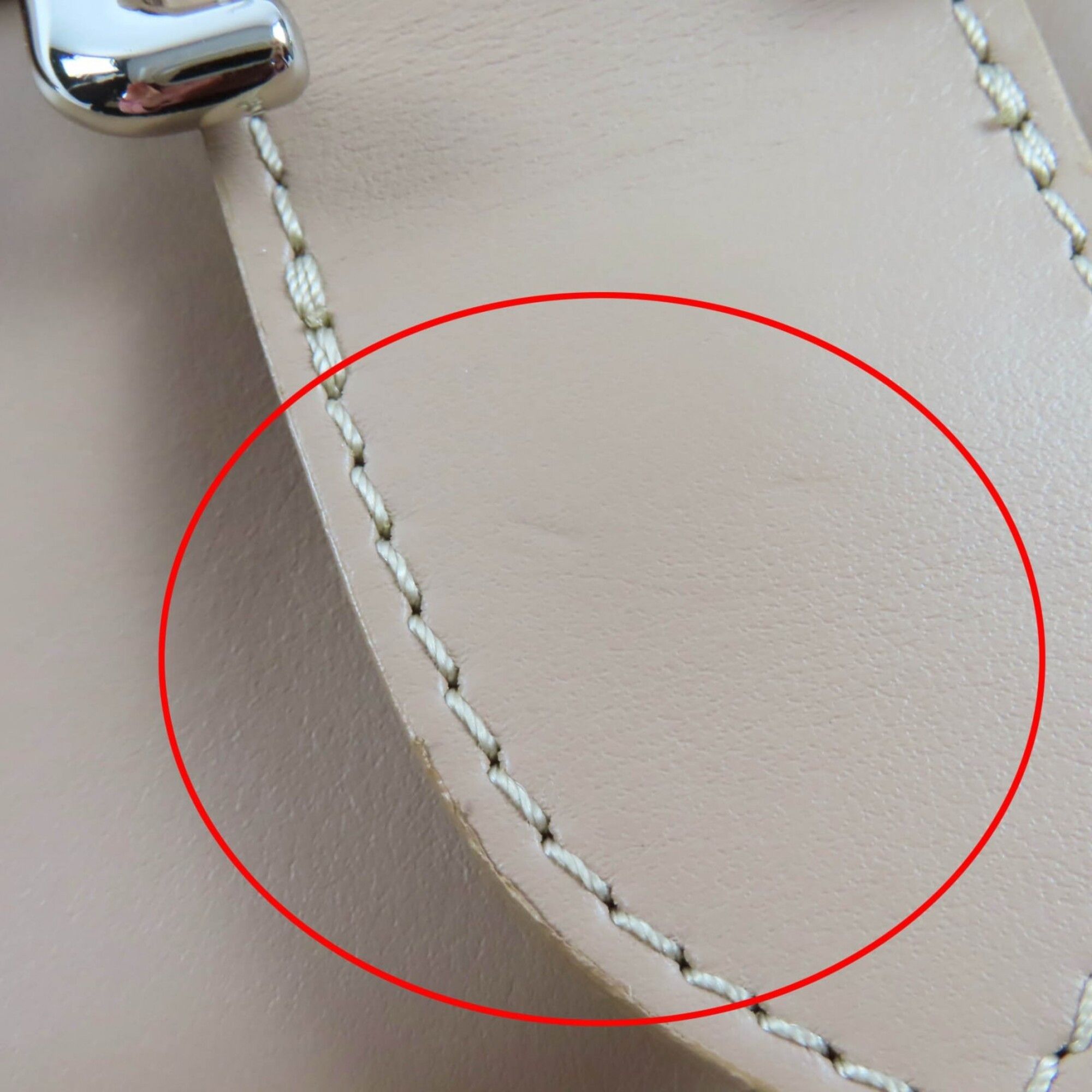 Longchamp Longchamp Amazone Chain 2-Way Leather Handbag/Shoulder Bag, Brown, with Dust Made in France, Women's Size ONE SIZE - 14 Thumbnail