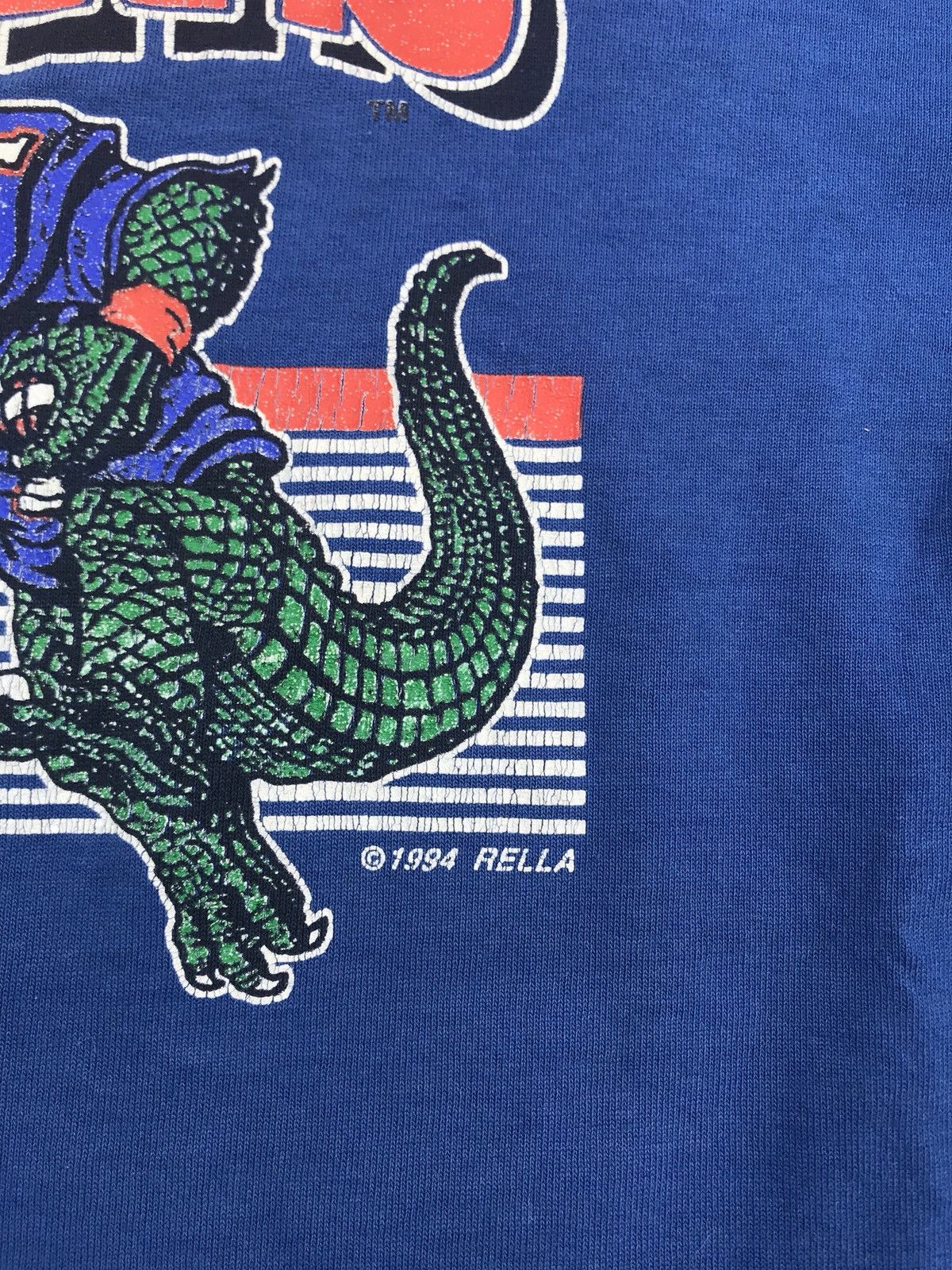 Jerzees × NCAA × Vintage FLORIDA GATORS TEE SHIRT FOOTBALL FOOTBALL MADE IN USA 90s Size US L / EU 52-54 / 3 - 4 Thumbnail