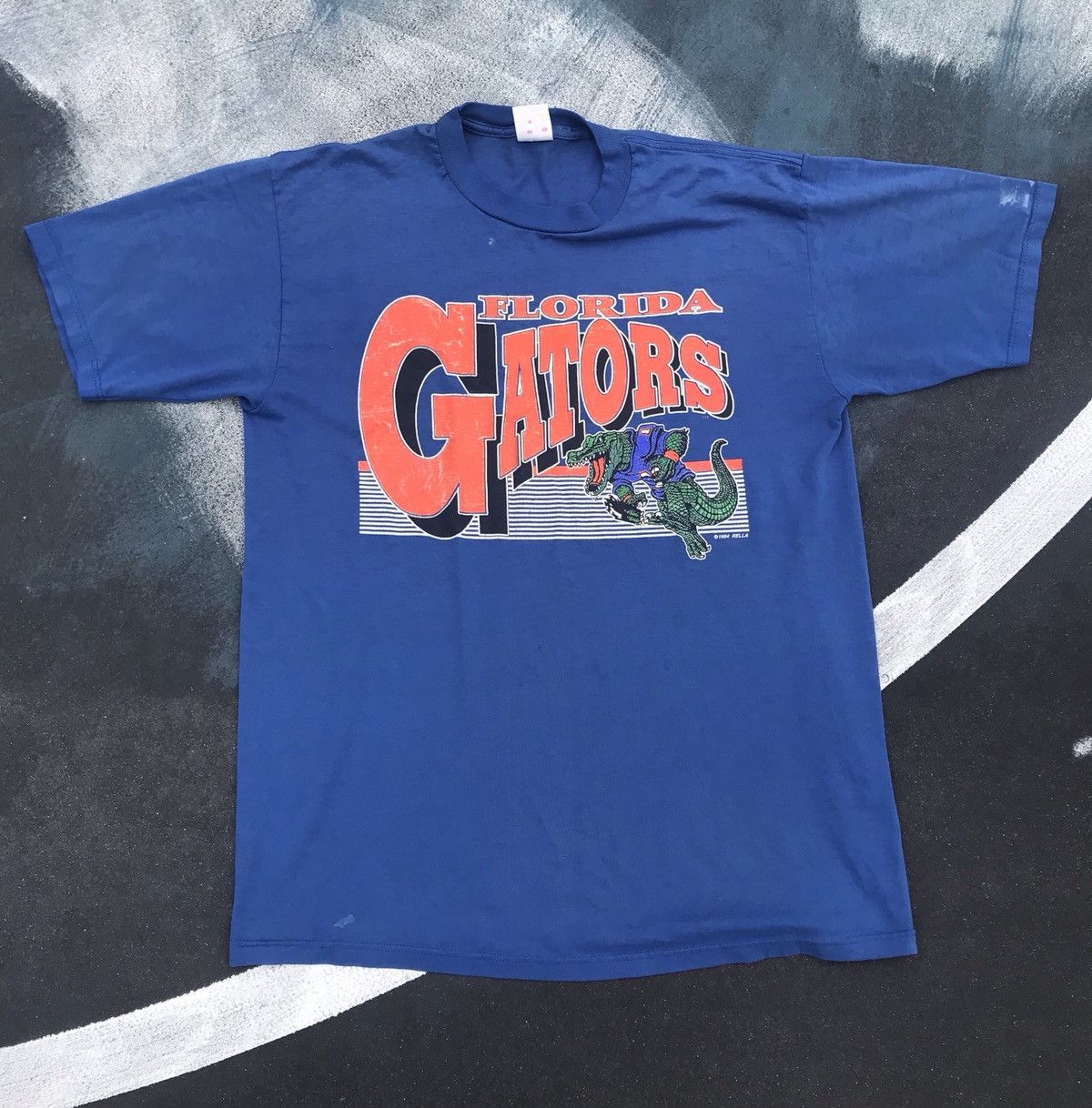 Jerzees × NCAA × Vintage FLORIDA GATORS TEE SHIRT FOOTBALL FOOTBALL MADE IN USA 90s Size US L / EU 52-54 / 3 - 1 Thumbnail