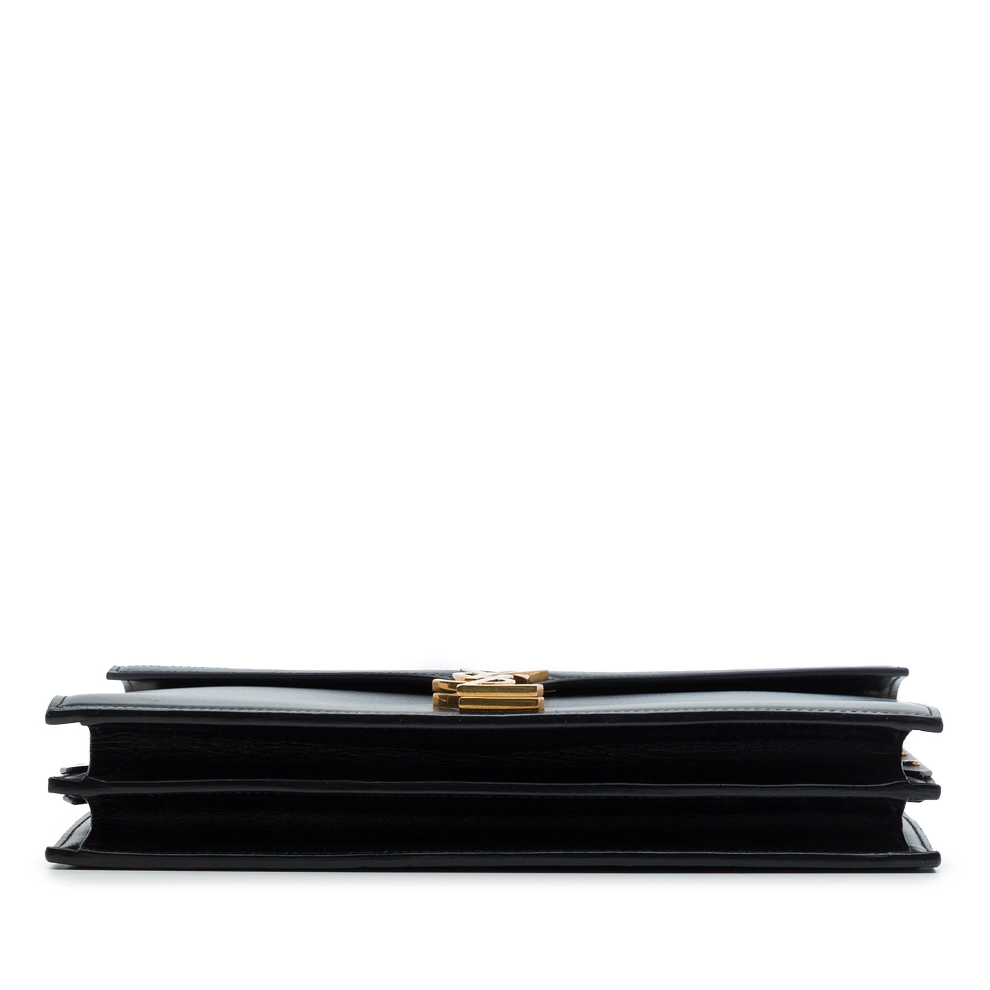 Saint Laurent Paris Smooth Calfskin Monogram Cassandra Clasp Bag Size ONE SIZE - 3 Thumbnail