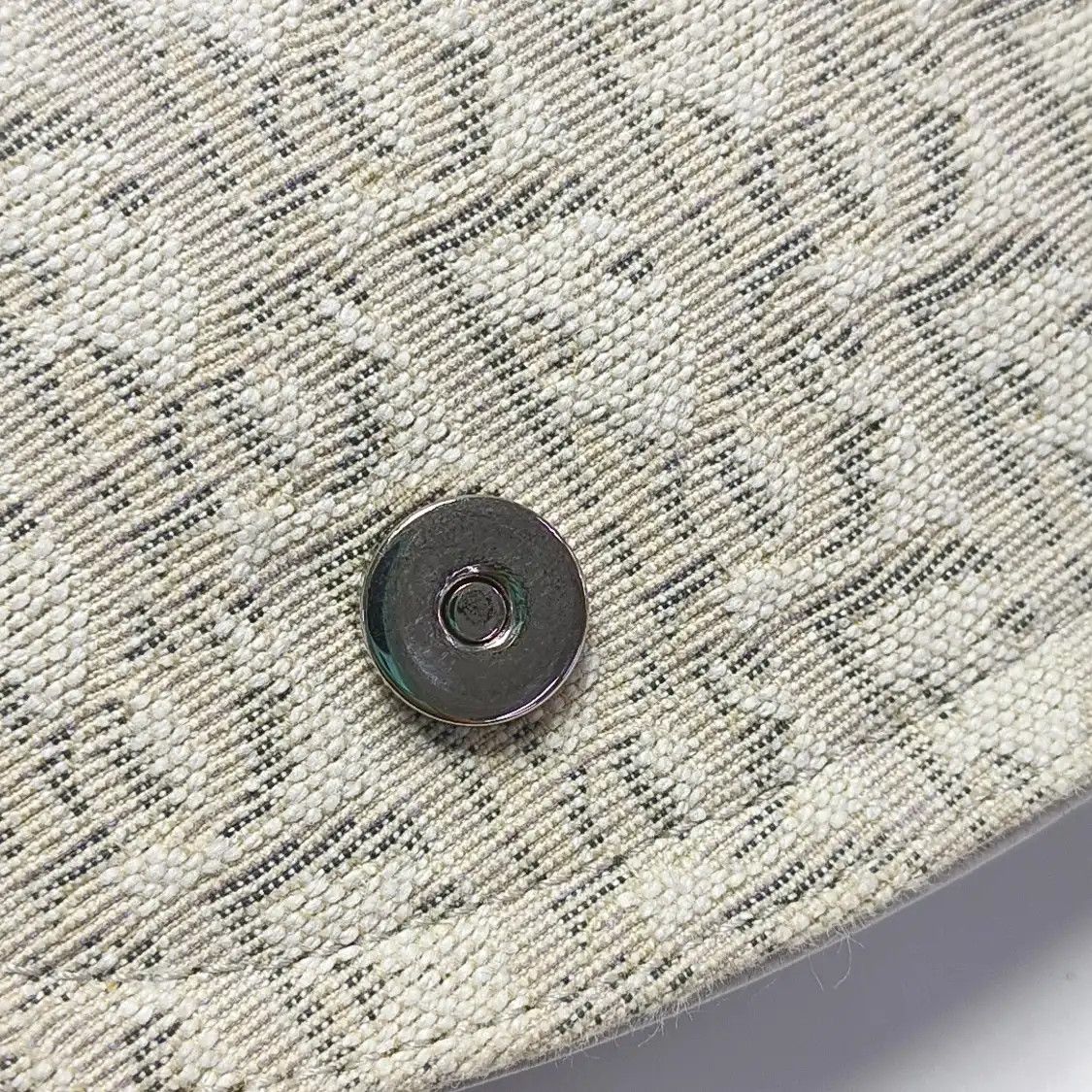 Dior DIOR Saddle beige canvas monogram jacquard saddle bag shoulder bag crossbody sil Size ONE SIZE - 9 Thumbnail
