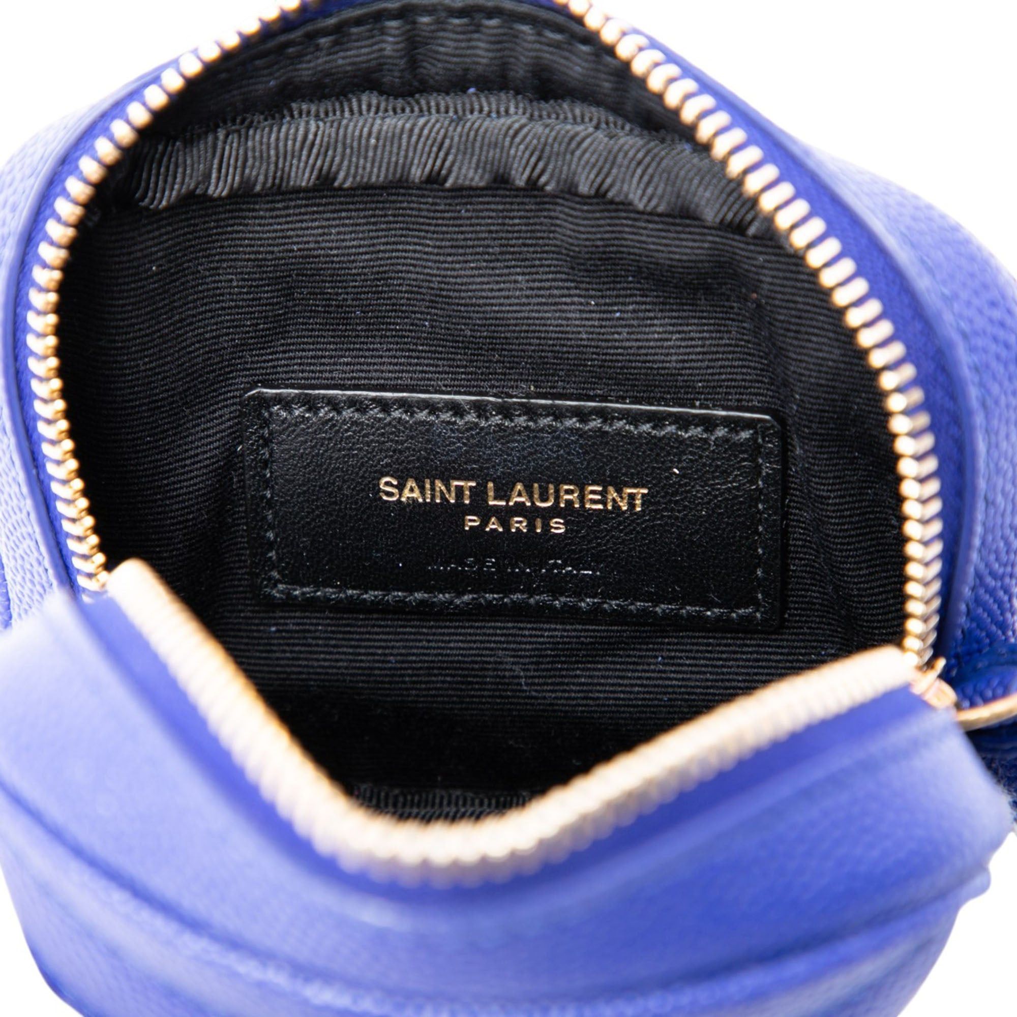 Saint Laurent Paris Baby Chevron Grain De Poudre Monogram Lou Camera Bag Size ONE SIZE - 5 Thumbnail