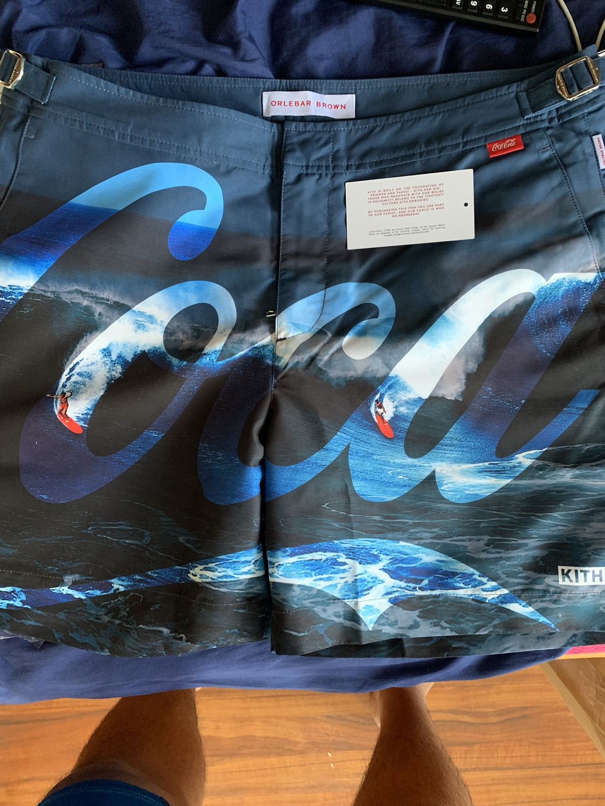 水着・ラッシュガード Kith Coca Cola Orelebar Brown Swim Trunk Buy Kith x Coca-Cola x Orelebar Brown Bulldog Swim Trunk
