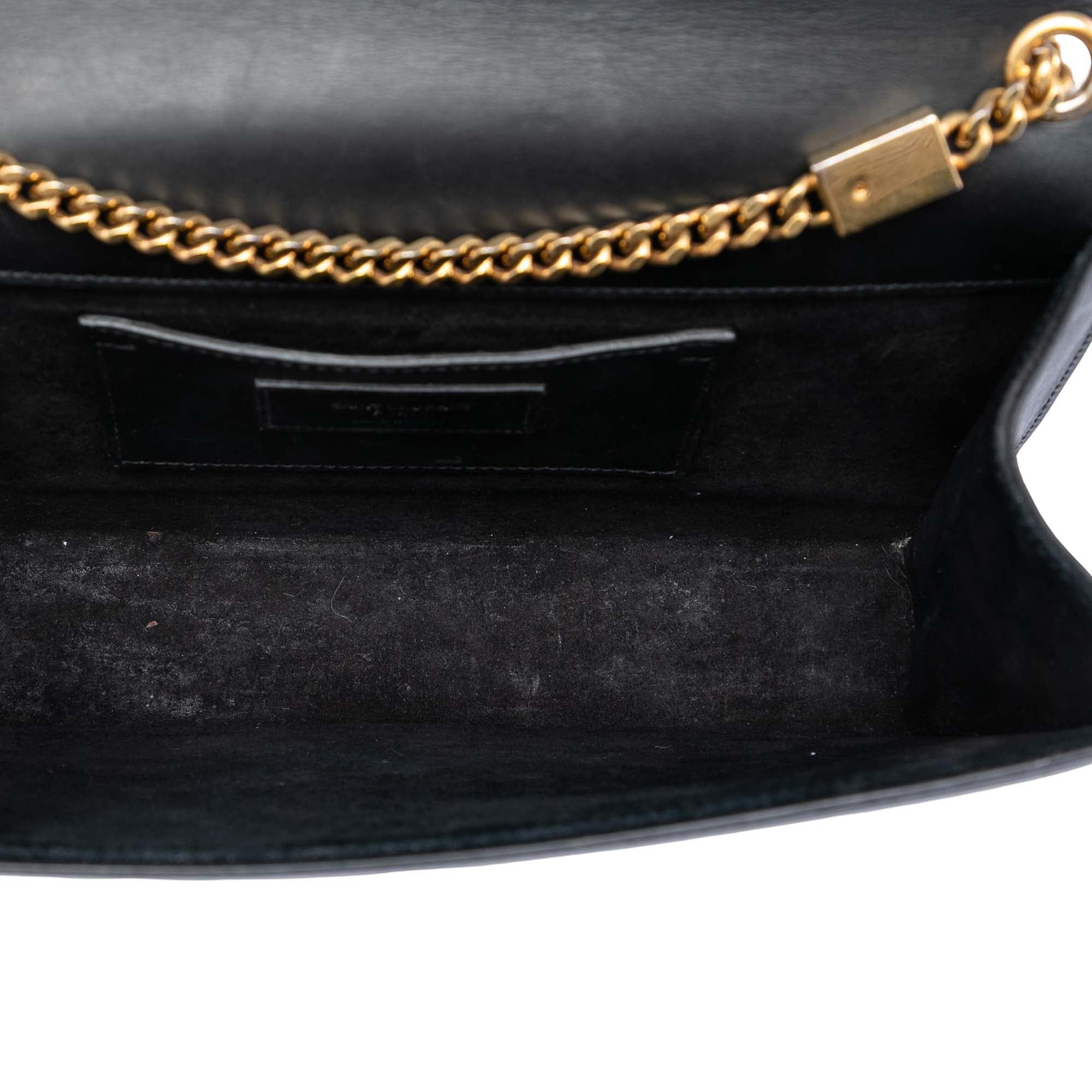 Saint Laurent Paris Smooth Calfskin Classic Monogram Kate Tassel Crossbody Size ONE SIZE - 4 Thumbnail