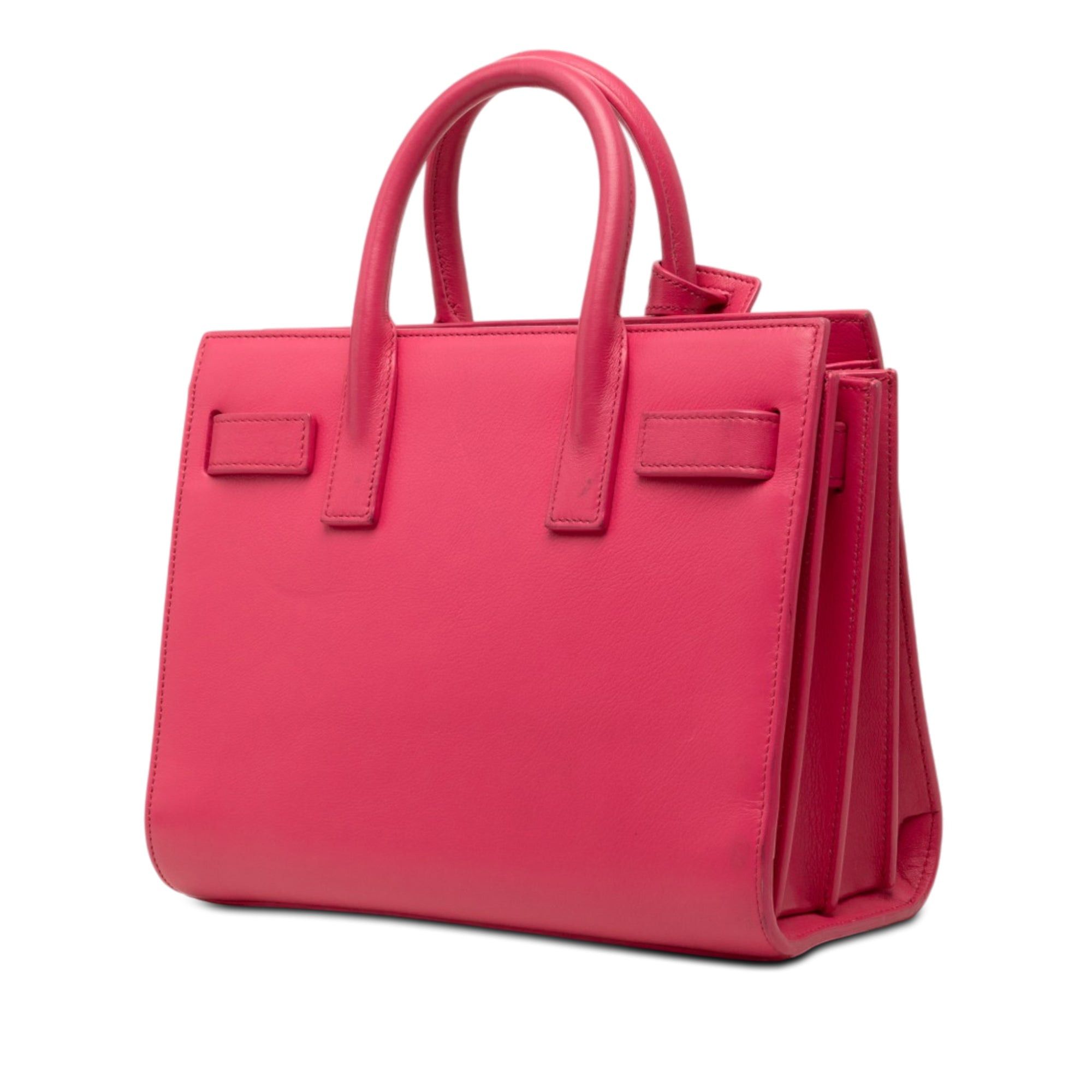 Saint Laurent Paris Nano Leather Sac De Jour Satchel Size ONE SIZE - 2 Thumbnail