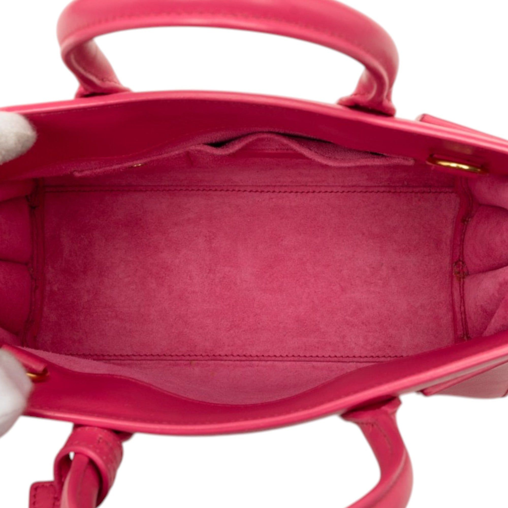 Saint Laurent Paris Nano Leather Sac De Jour Satchel Size ONE SIZE - 4 Thumbnail