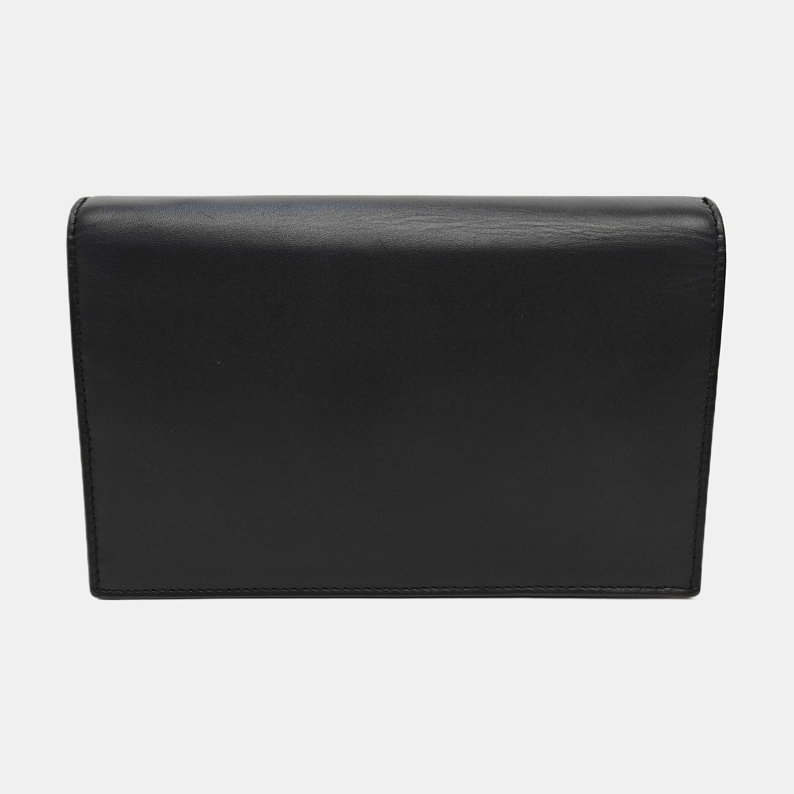 Saint Laurent Paris Saint Laurent Kate Tassel Shoulder Bag Black Size ONE SIZE - 4 Thumbnail