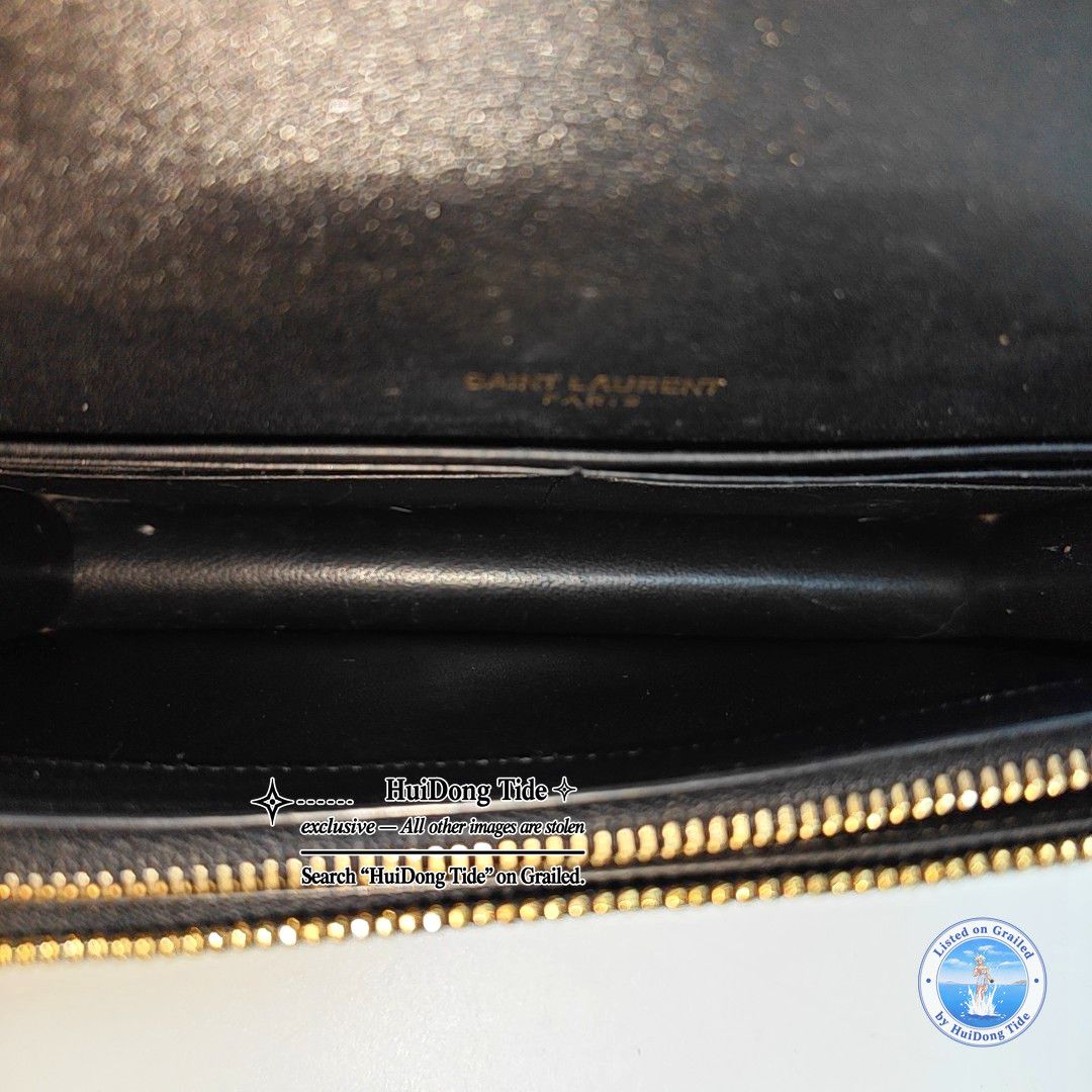 Saint Laurent Paris Saint Laurent Kate Tassel Shoulder Bag Black Size ONE SIZE - 6 Thumbnail