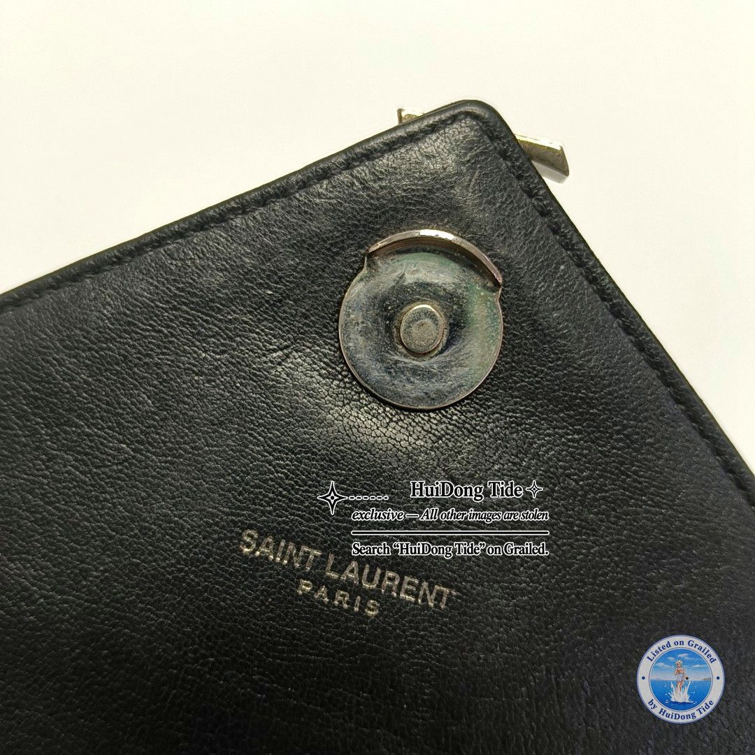 Saint Laurent Paris Saint Laurent College Quilted Leather Handbag ONE SIZE Size ONE SIZE - 11 Thumbnail
