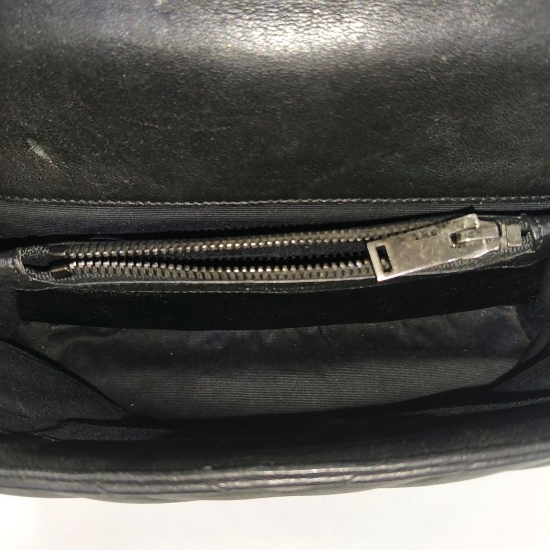 Saint Laurent Paris Saint Laurent College Quilted Leather Handbag ONE SIZE Size ONE SIZE - 7 Thumbnail