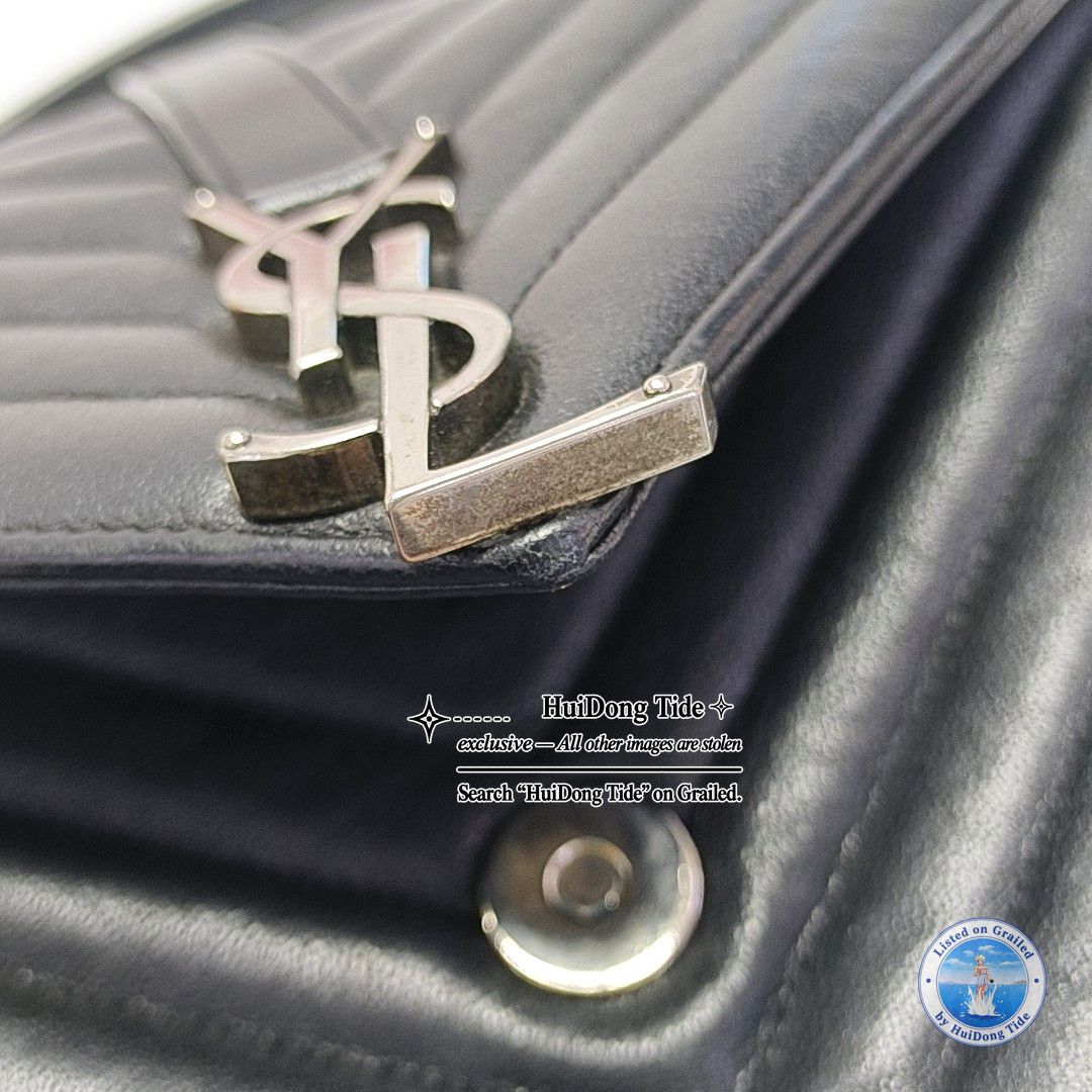 Saint Laurent Paris Saint Laurent College Quilted Leather Handbag ONE SIZE Size ONE SIZE - 13 Thumbnail