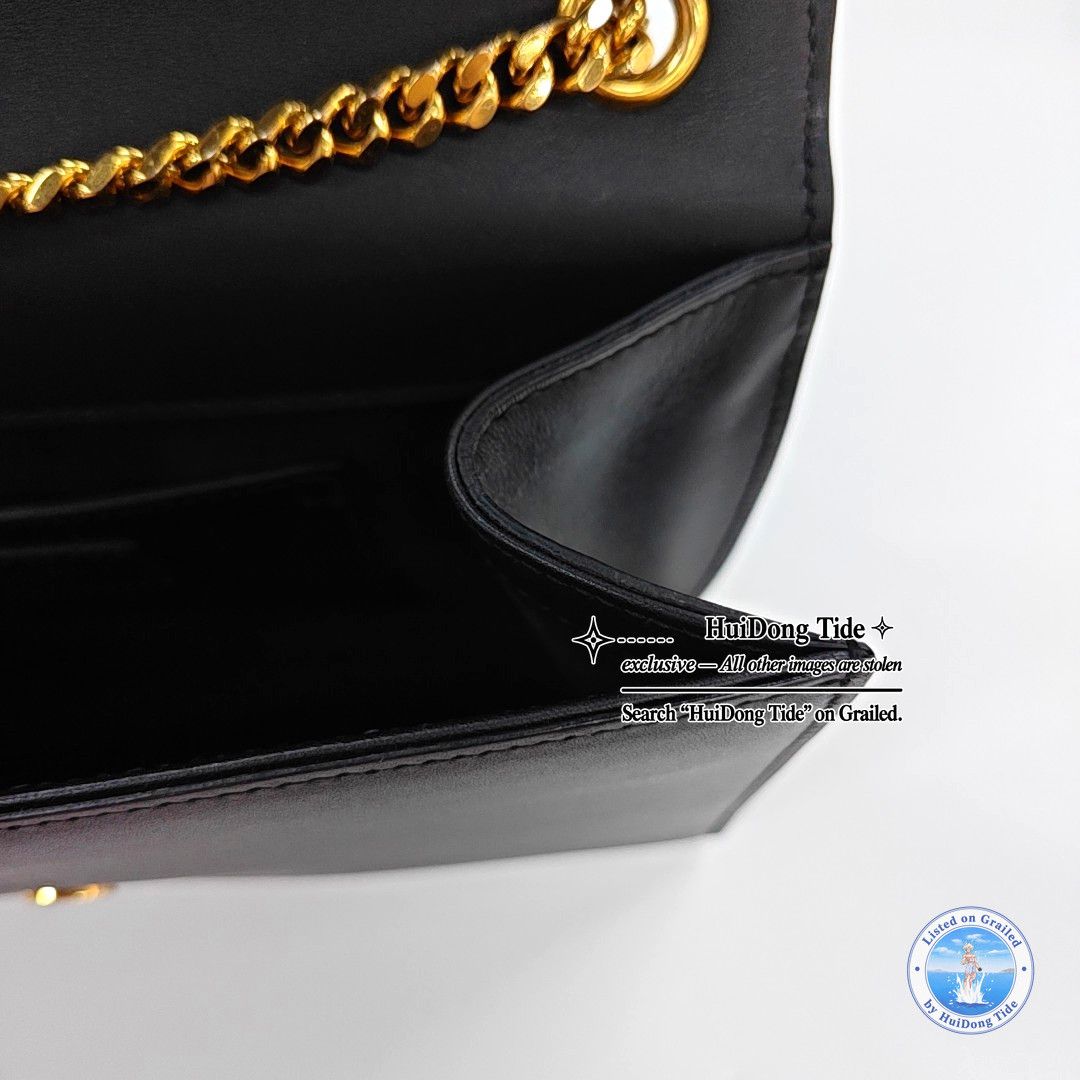 Saint Laurent Paris Saint Laurent Kate Leather Tassel Shoulder Bag ONE SIZE Size ONE SIZE - 14 Thumbnail