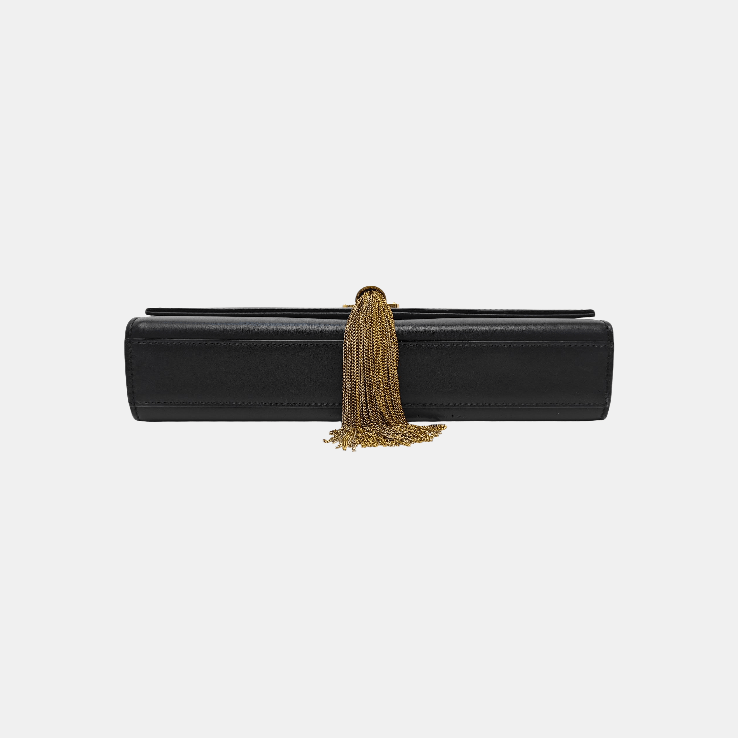 Saint Laurent Paris Saint Laurent Kate Leather Tassel Shoulder Bag ONE SIZE Size ONE SIZE - 5 Thumbnail